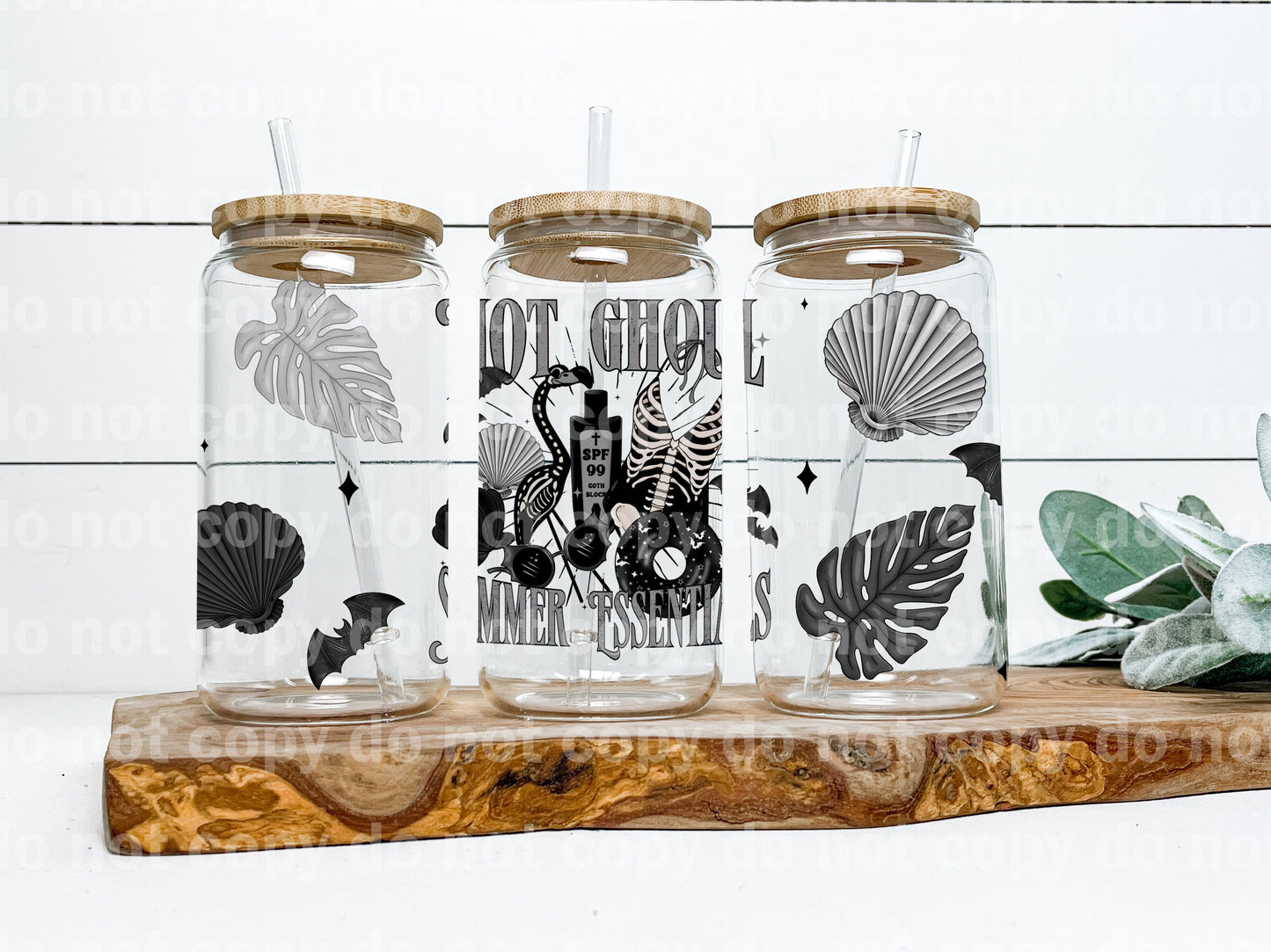 Envoltura de taza Hot Ghoul Summer Essentials de 16 oz