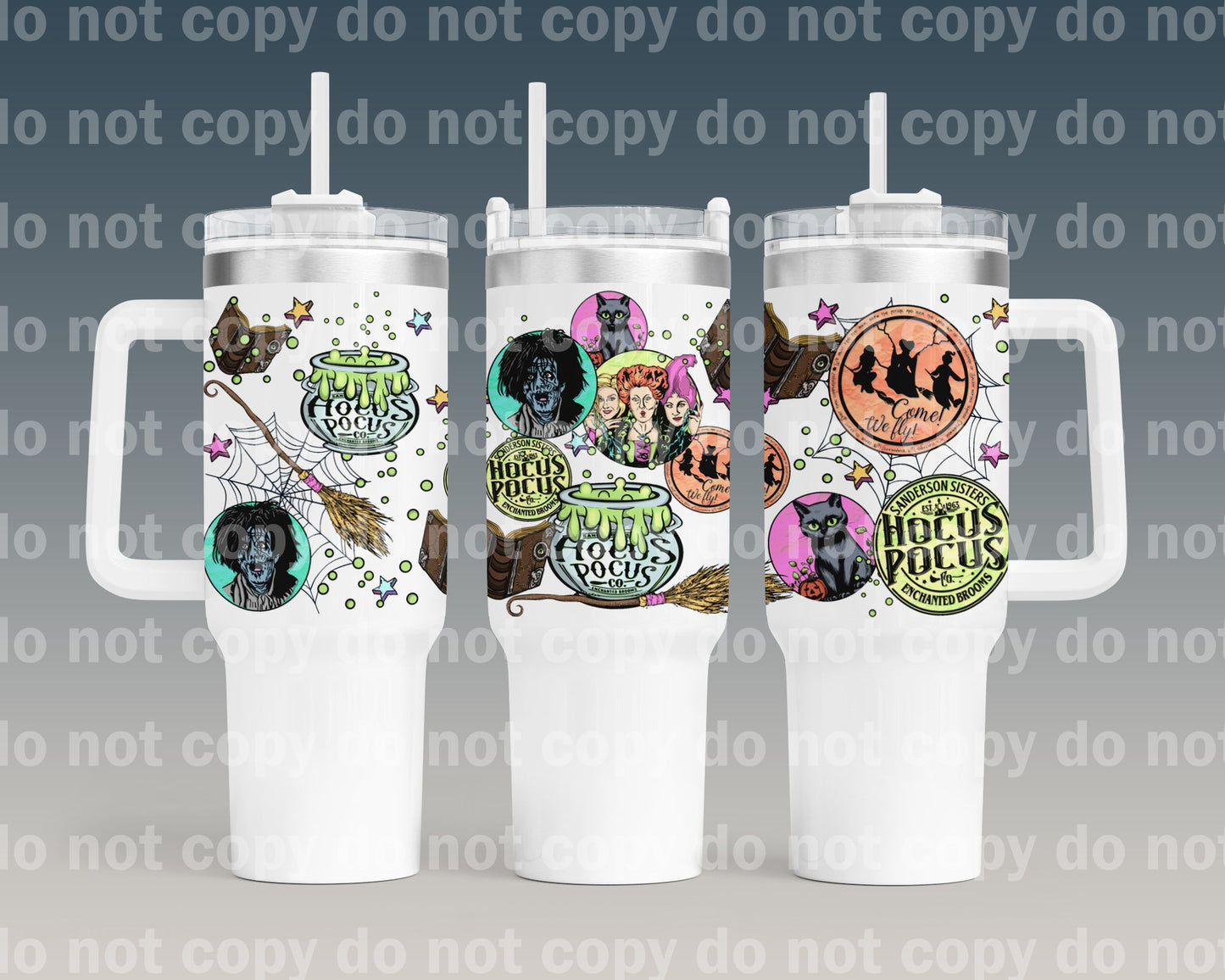 Hp Witchy Sisters 40oz Cup Wrap