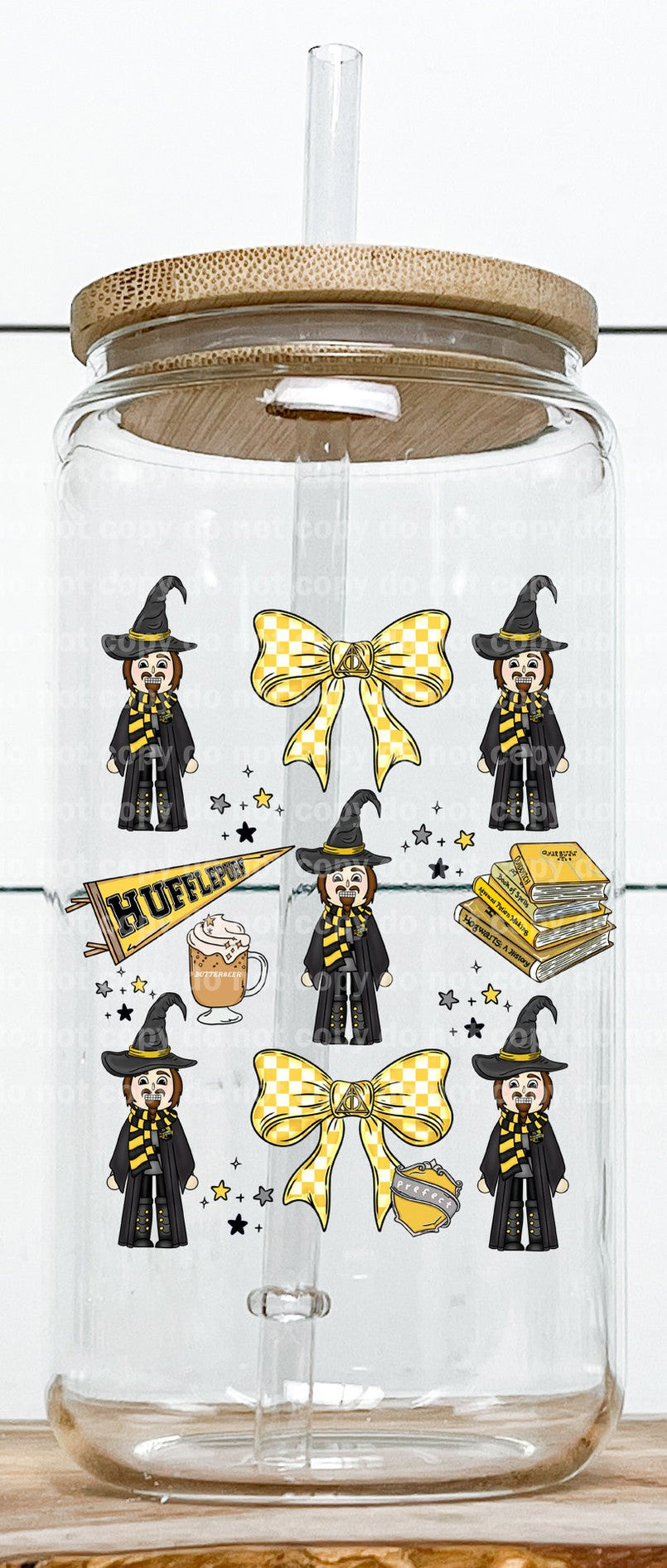 HP Huffle Badger Nutcracker Collage