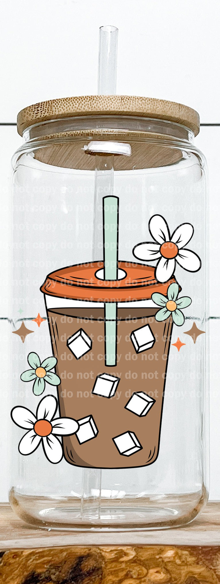 Iced Coffee Flowers