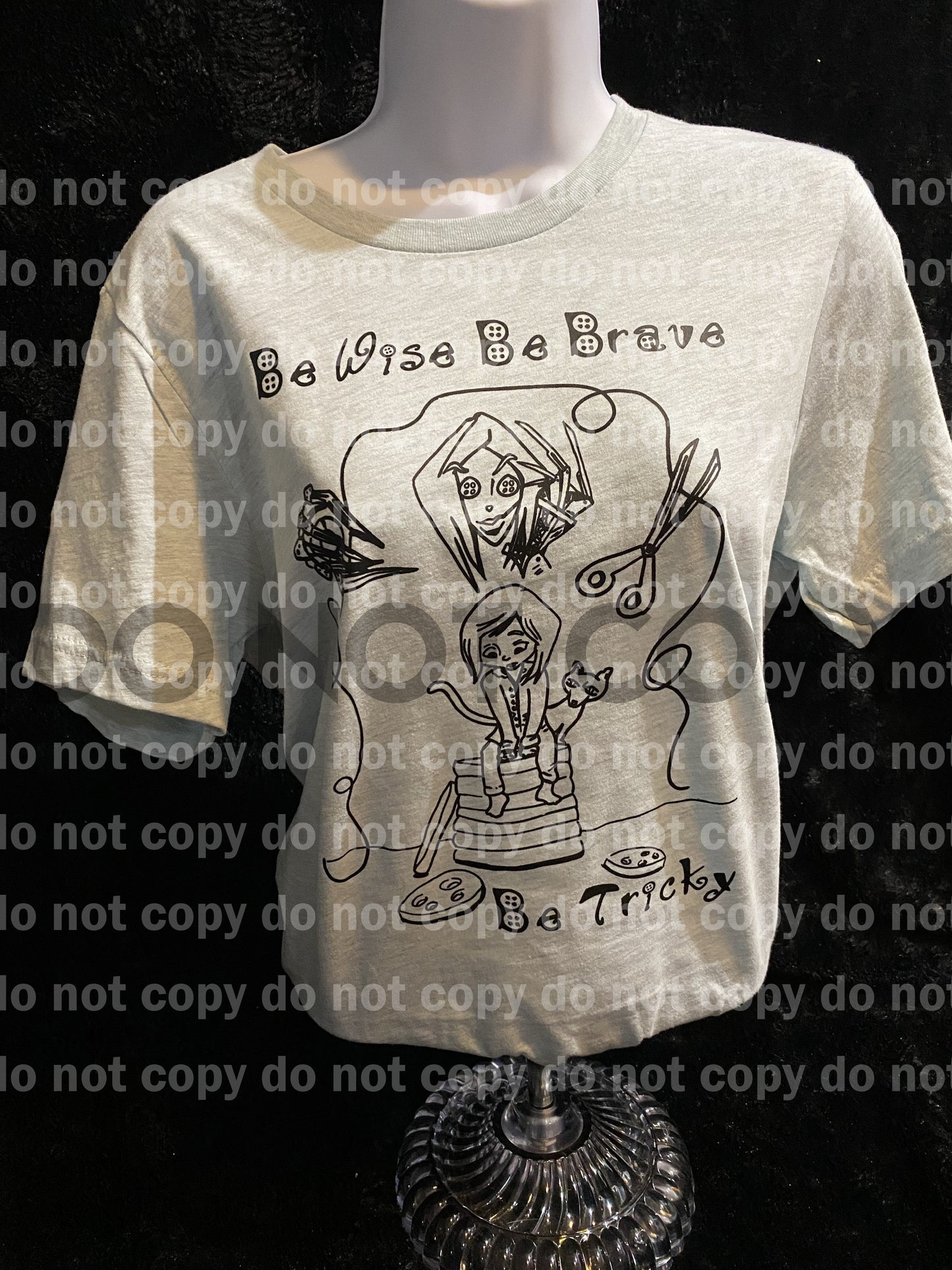 Be wise be brave be tricky Hand drawn Dream Print or Sublimation Print