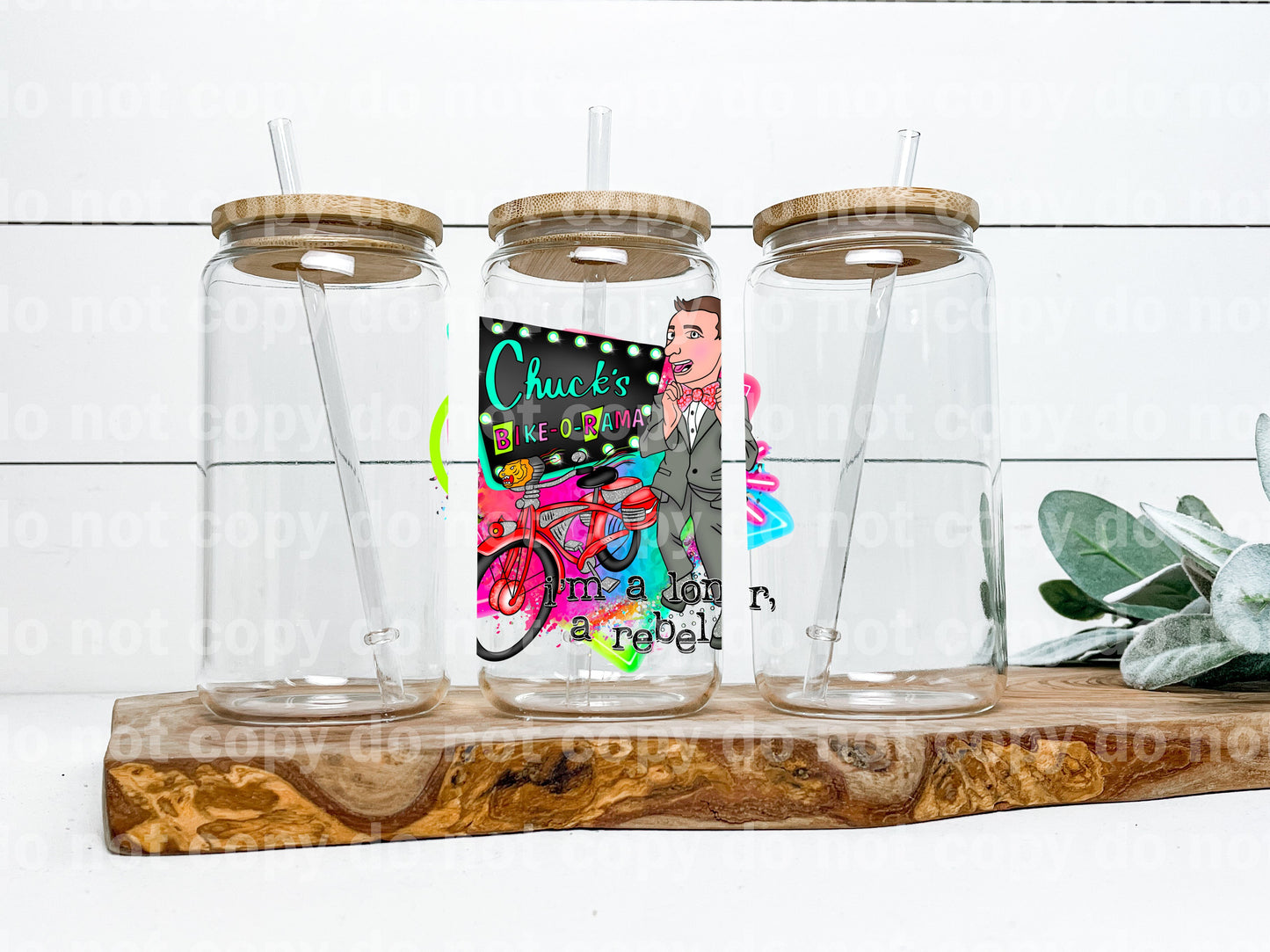 Chuck Bike O Rama I'm A Loner A Rebel Gray Coat