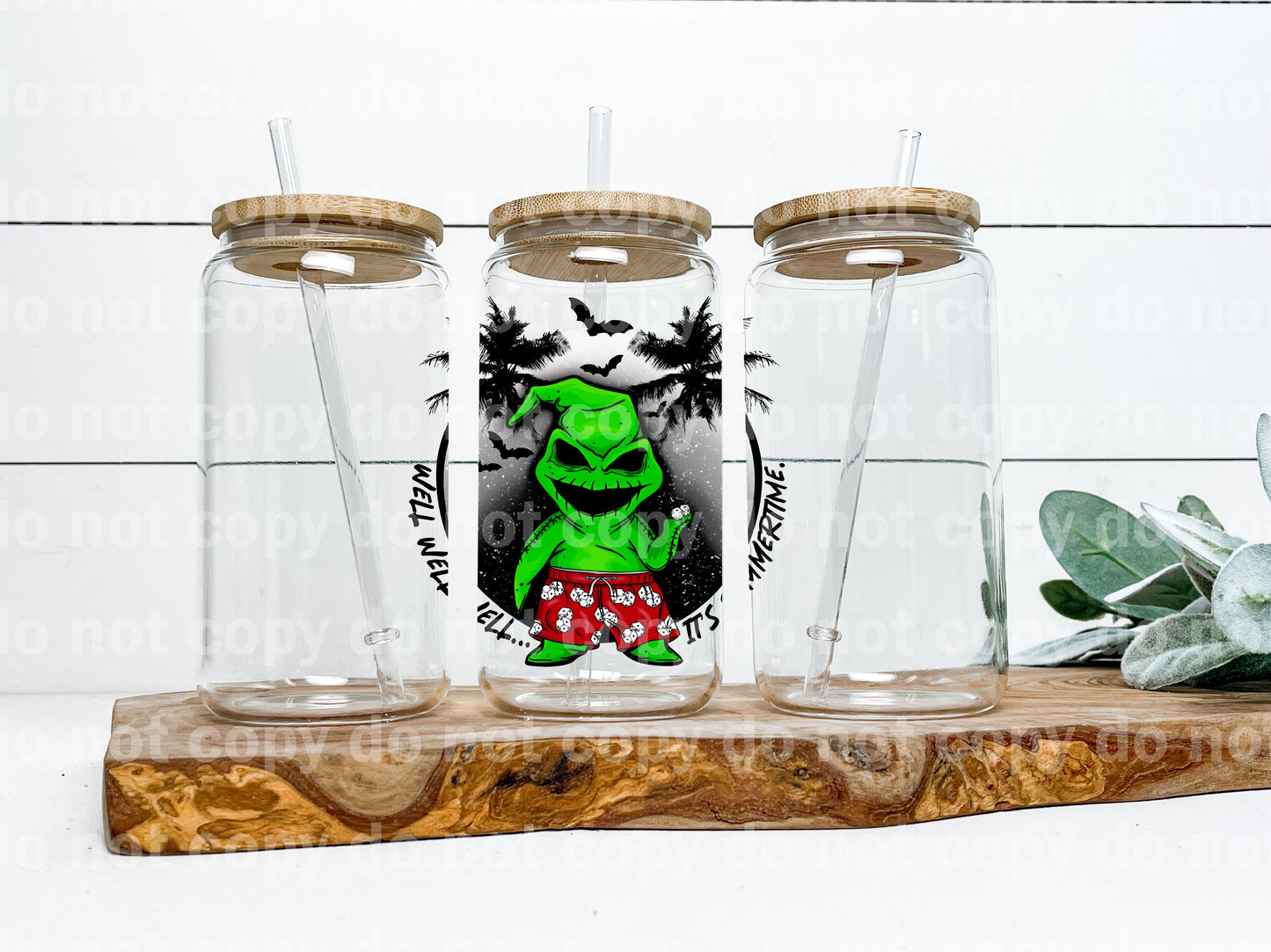 Well Well Well It's Summertime Oogie Black/White