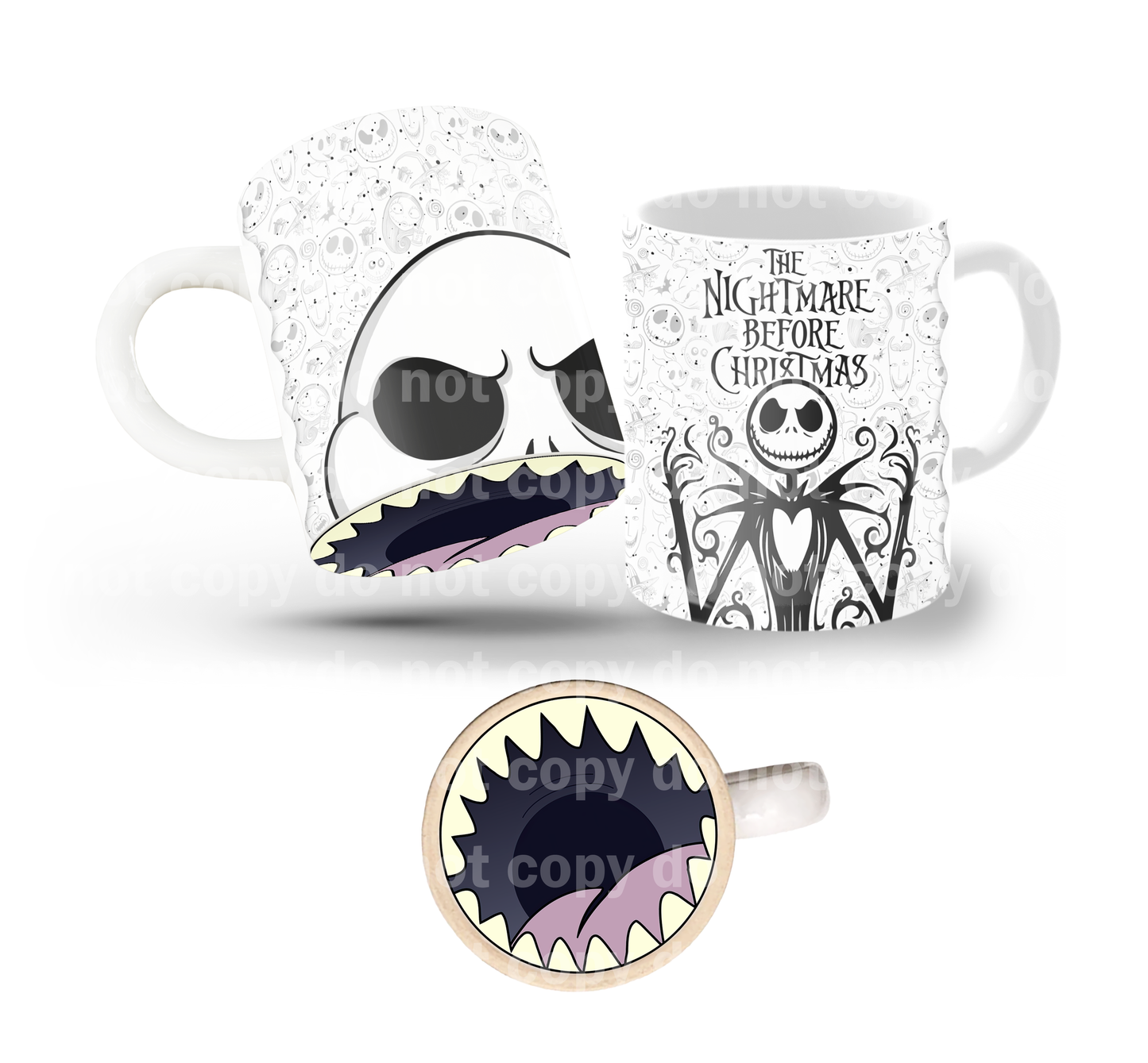 Jack Tilt & Sip Mug Wrap + Bottom Design Set