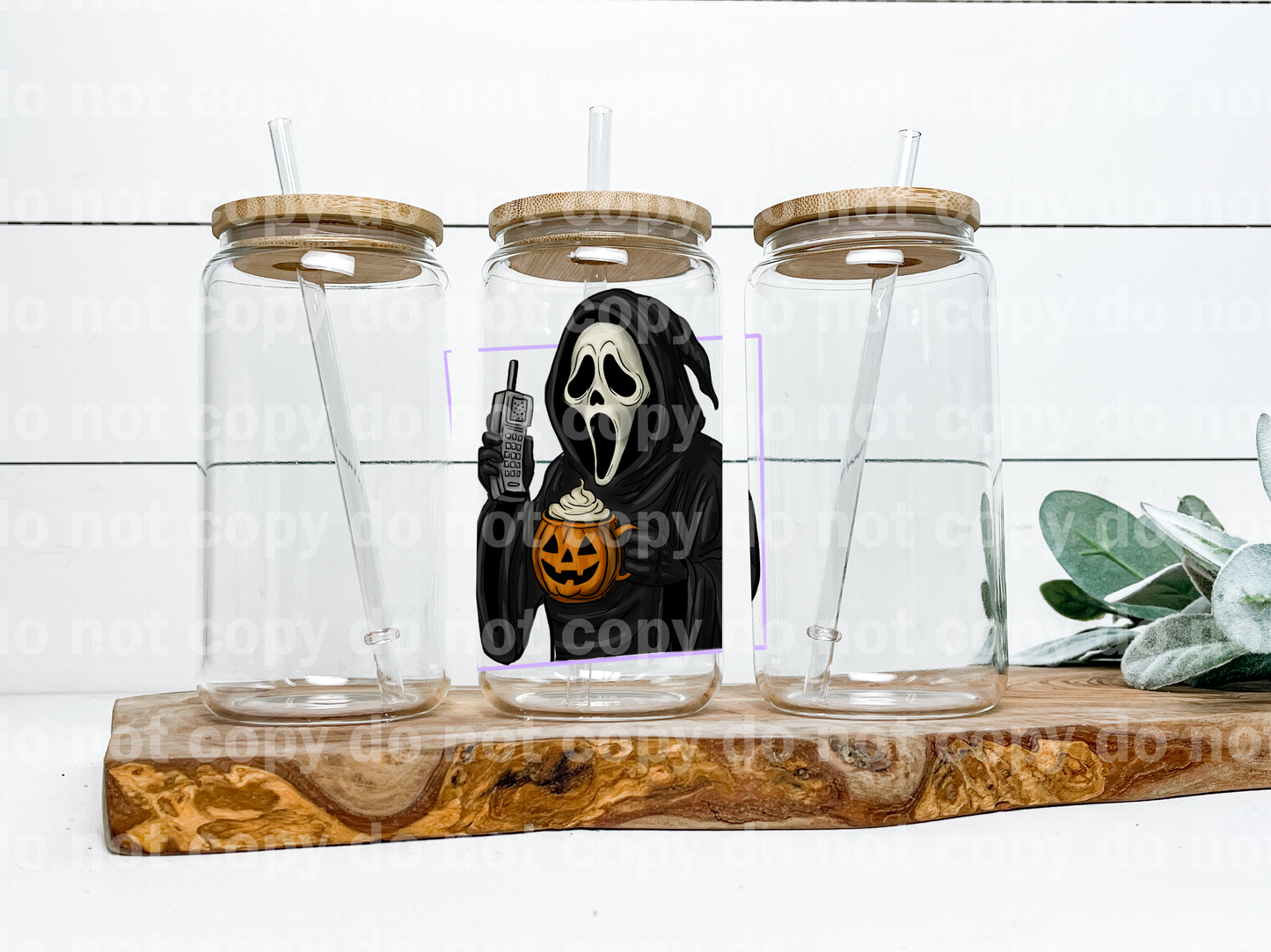 Jack O Latte Ghost Face No Words