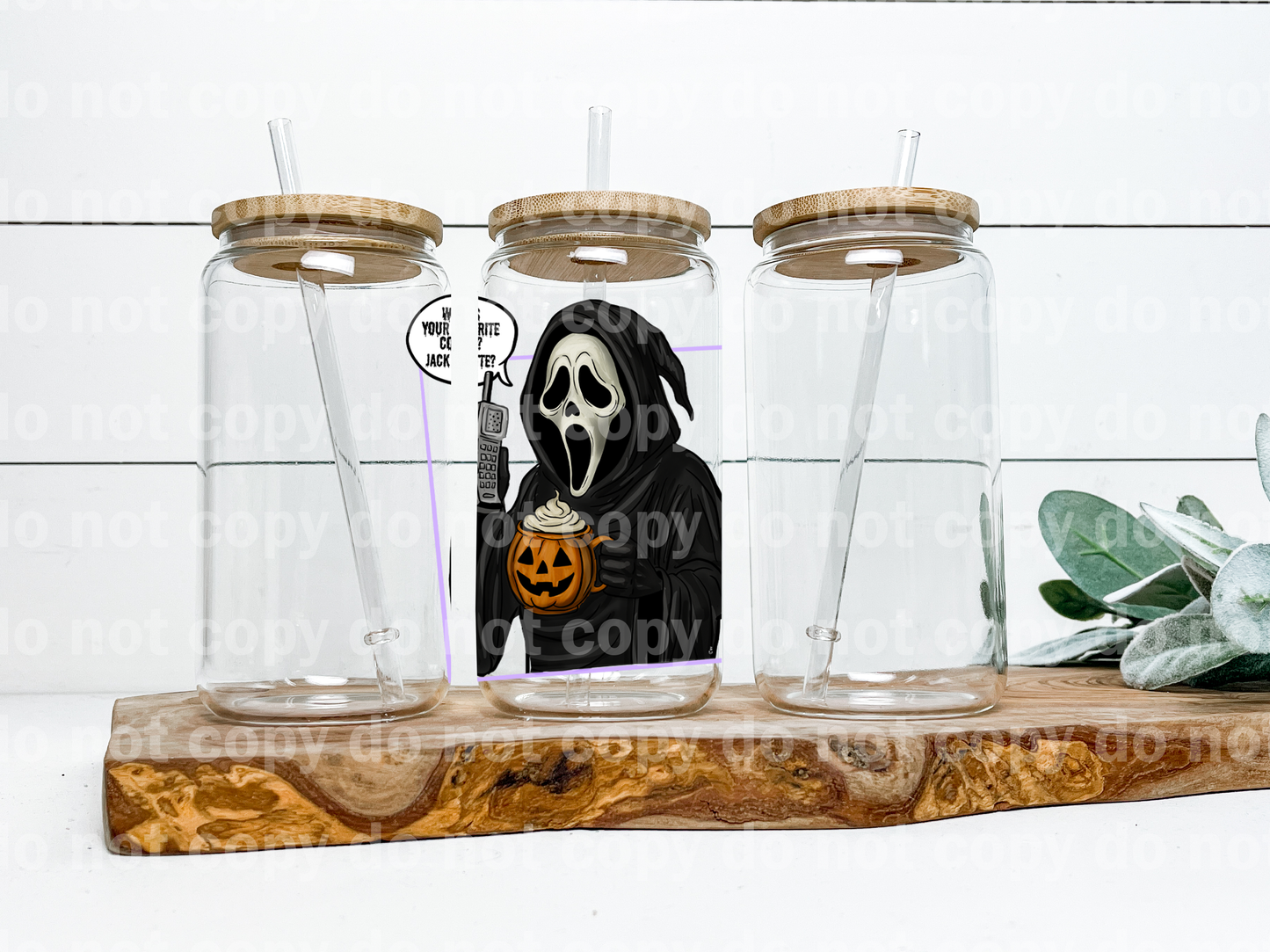 What's You're Favorite Coffee Jack O Latte Ghost Face