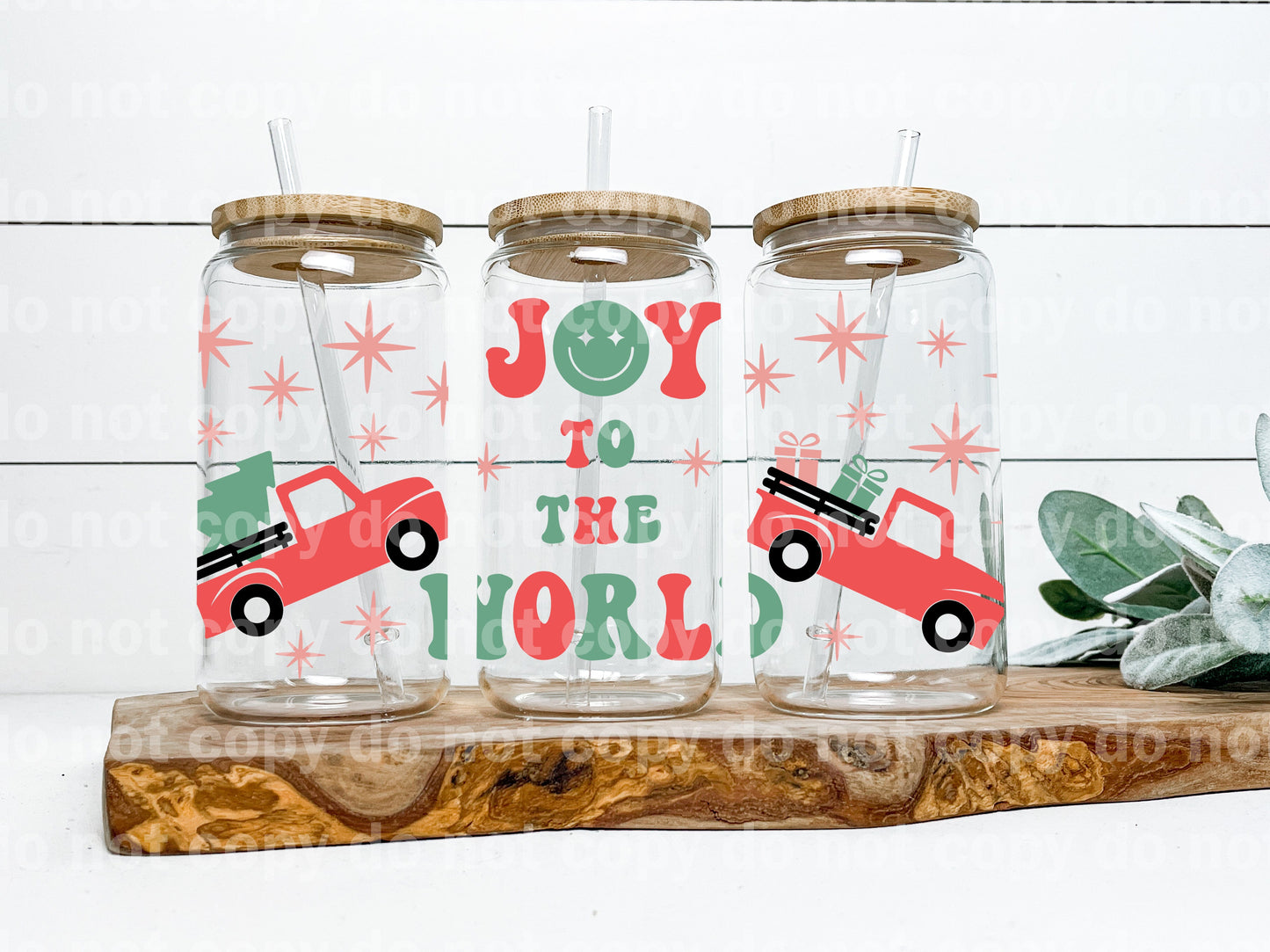 Joy To The World 16oz Cup Wrap
