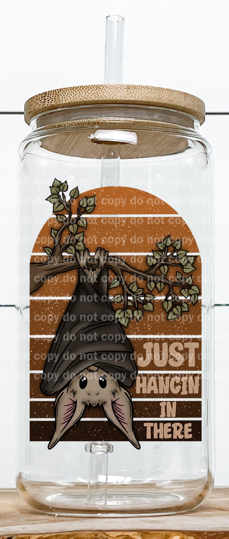 Just Hangin In There Bat With Background