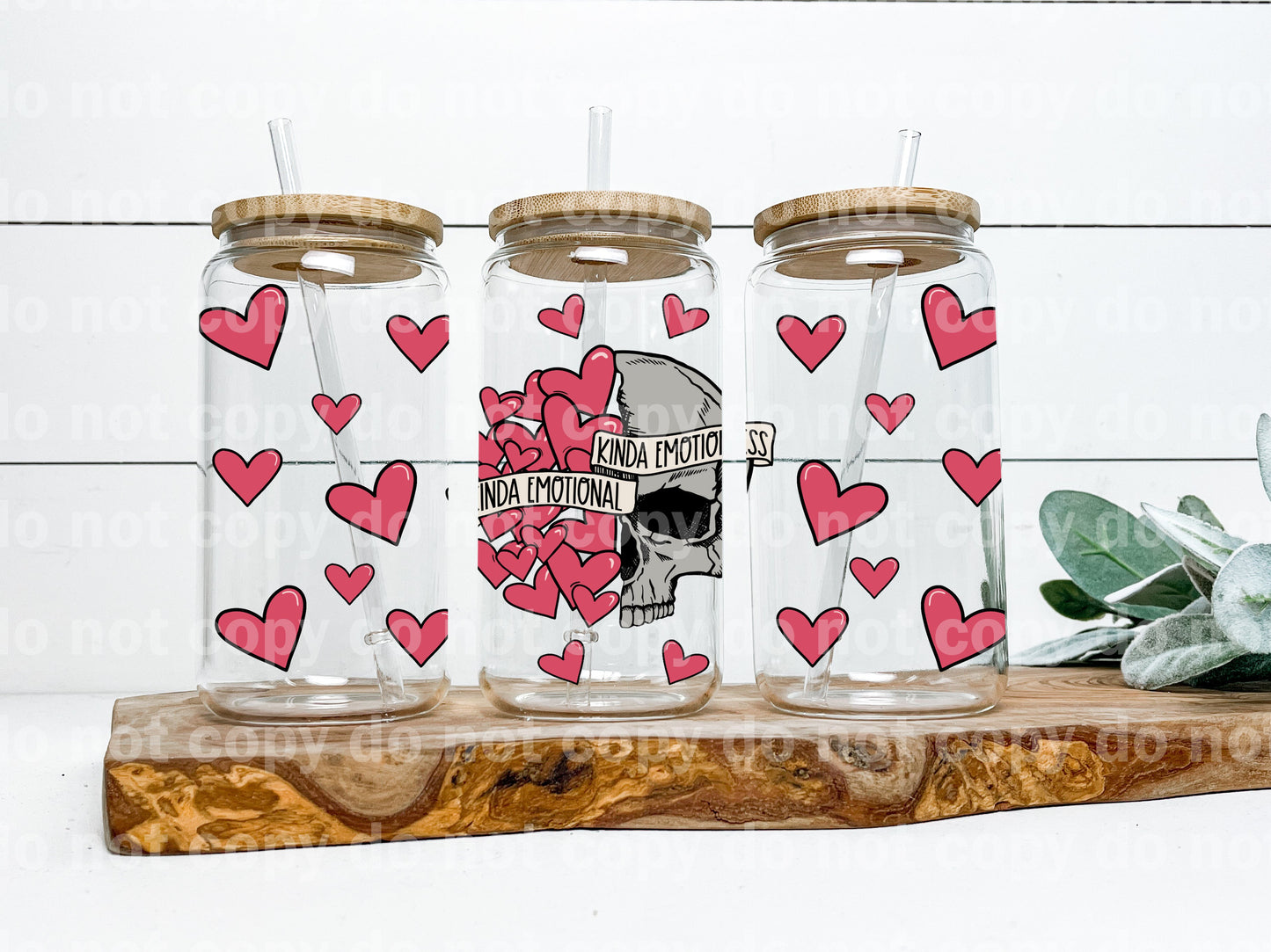 Kinda Emotional Kinda Emotionless 16oz Cup Wrap