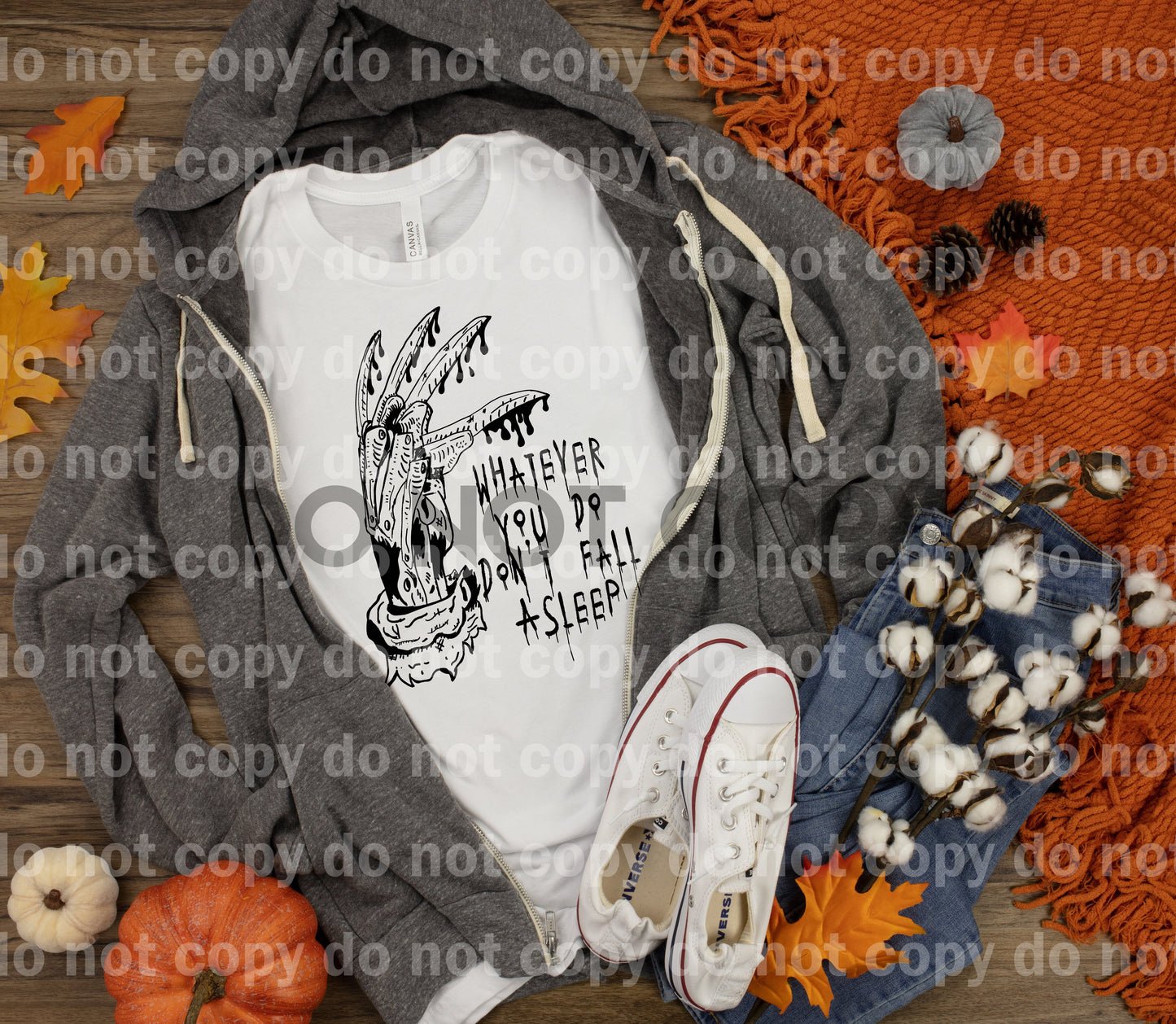 Freddy Hand Whatever You Do Don't Fall Asleep Dream Print or Sublimation Print