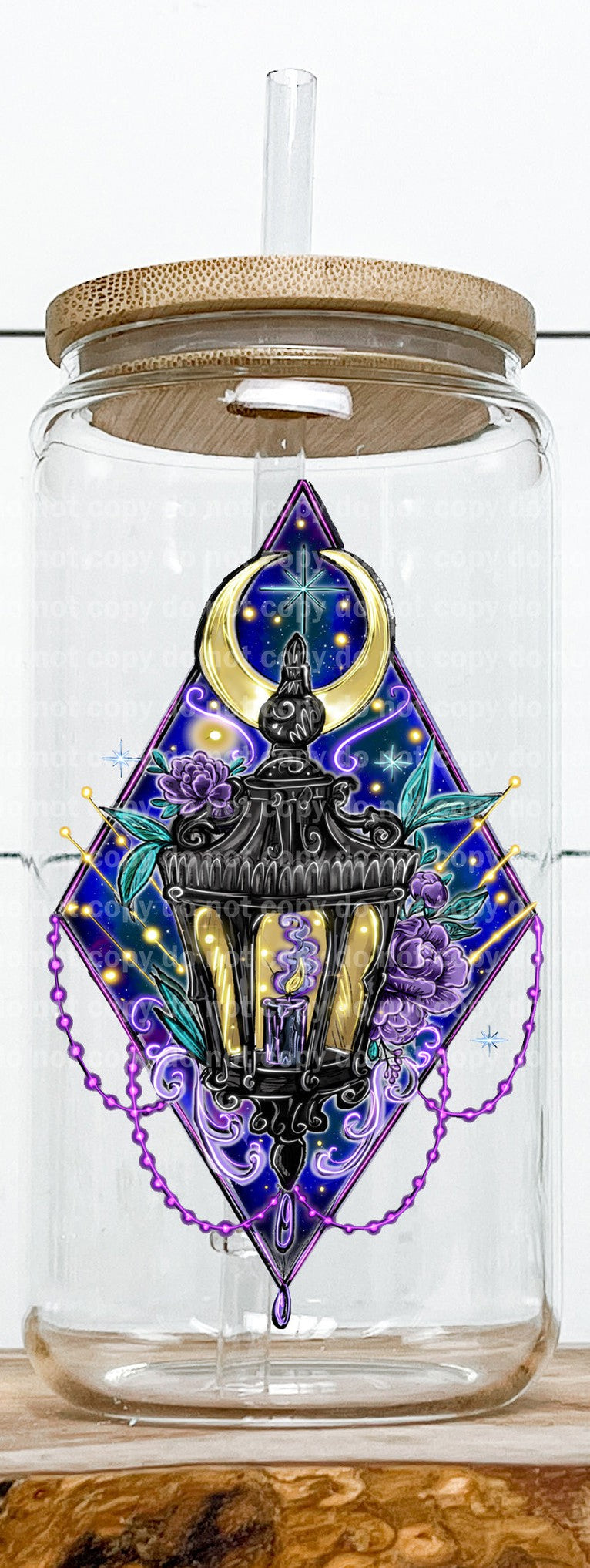 Lamp Lantern Decal 2.6 x 4.4