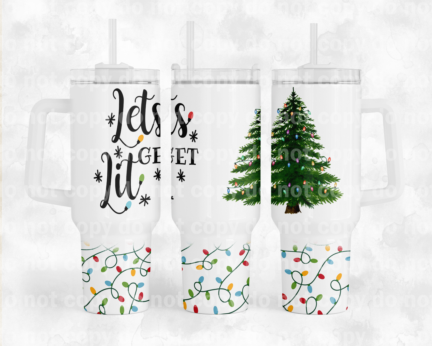 Iluminémonos con la opción inferior para envolver vasos de 40 oz