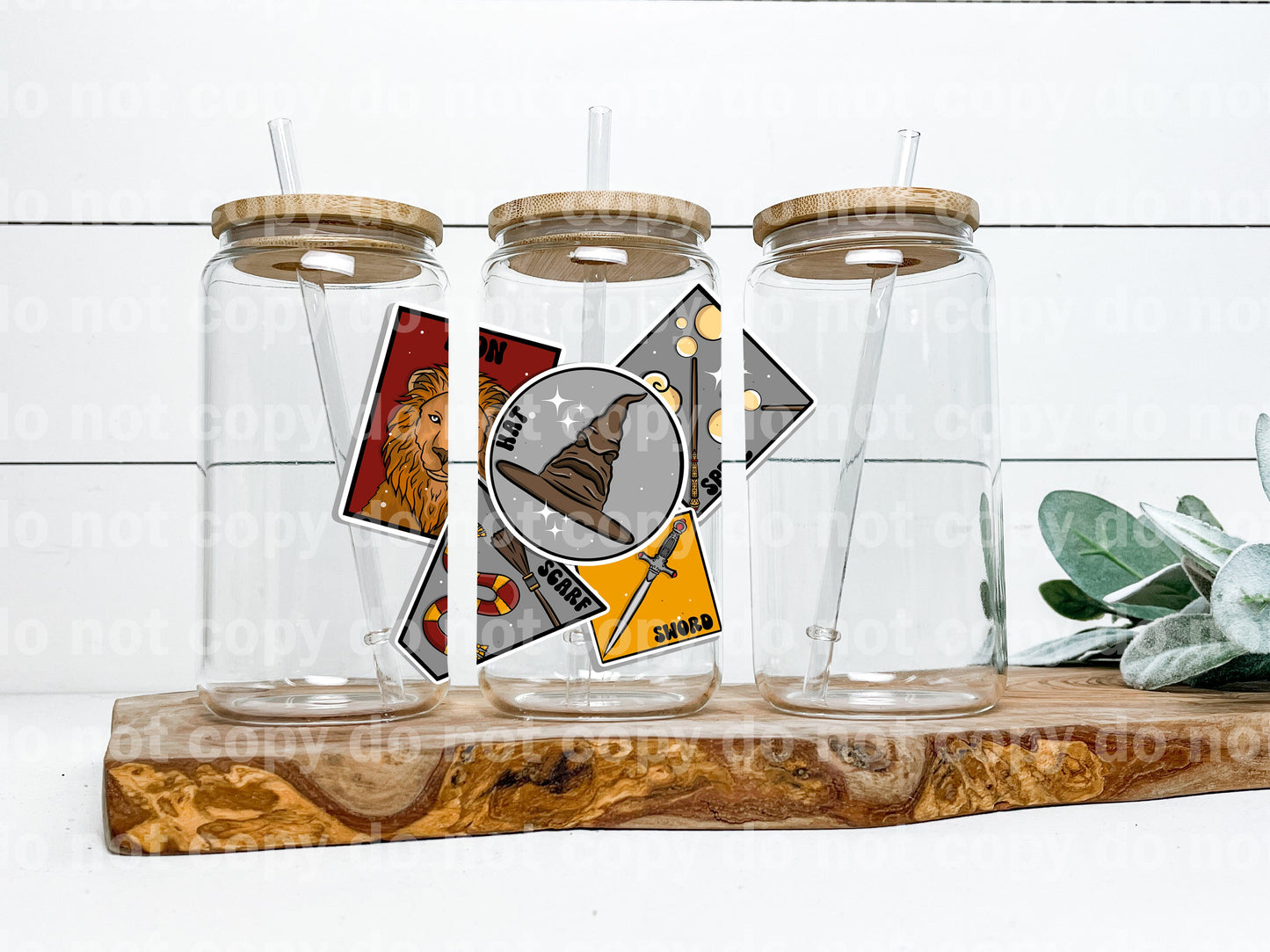 Lion Wizard and Witches Things Decal 4 x 3.3