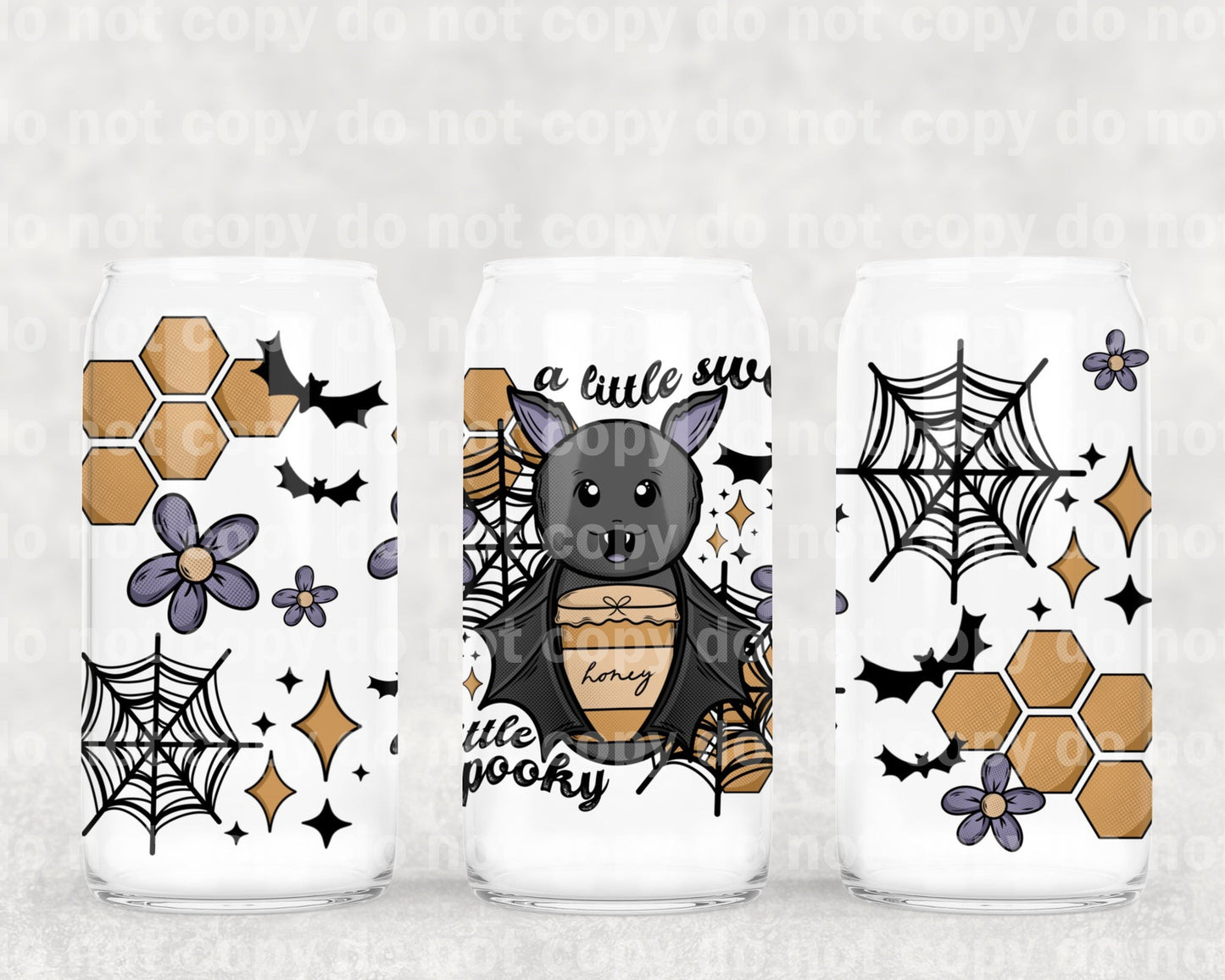 A Little Sweet A Little Spooky 16oz Cup Wrap