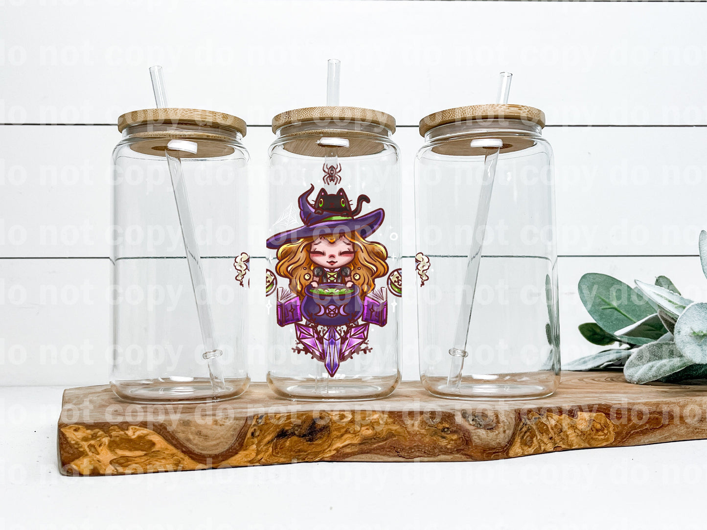 Little Witch Decal 3.5 x 3.7