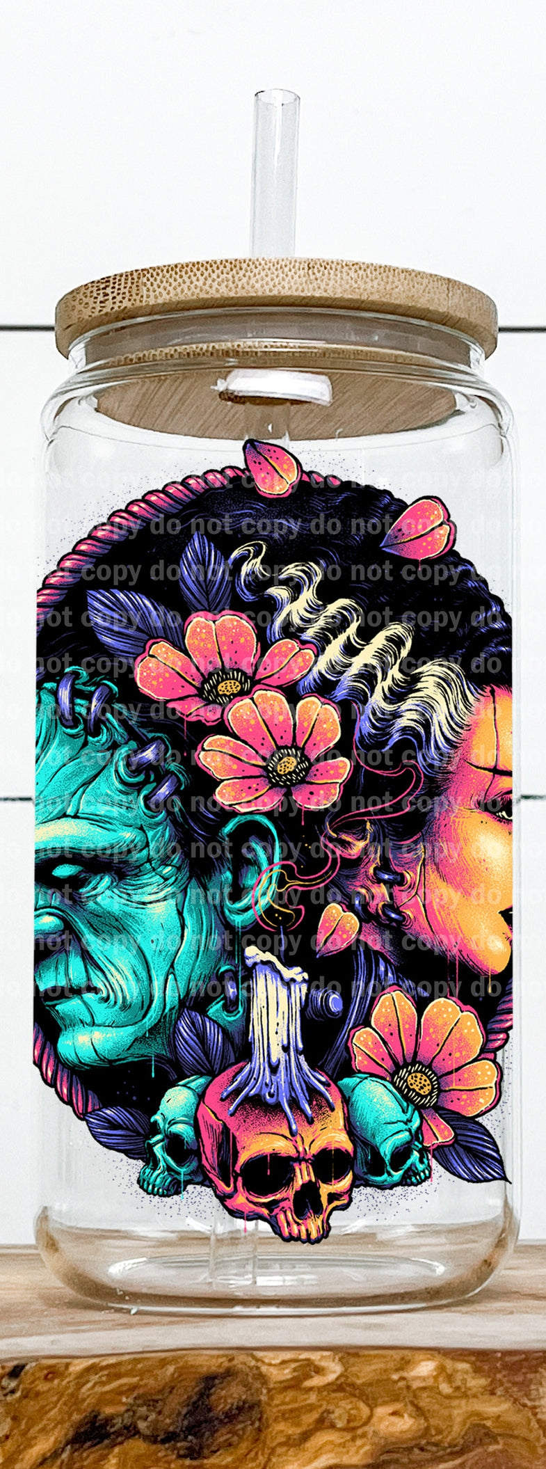 Love Monsters Decal 3.4 x 4.5