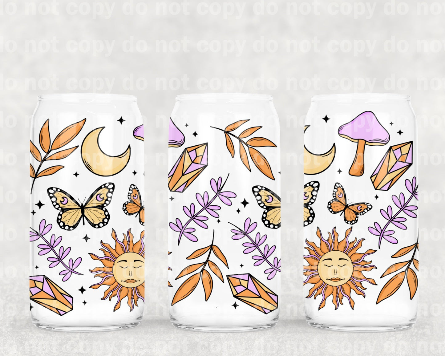 Magic Sun Crystal 16oz Cup Wrap