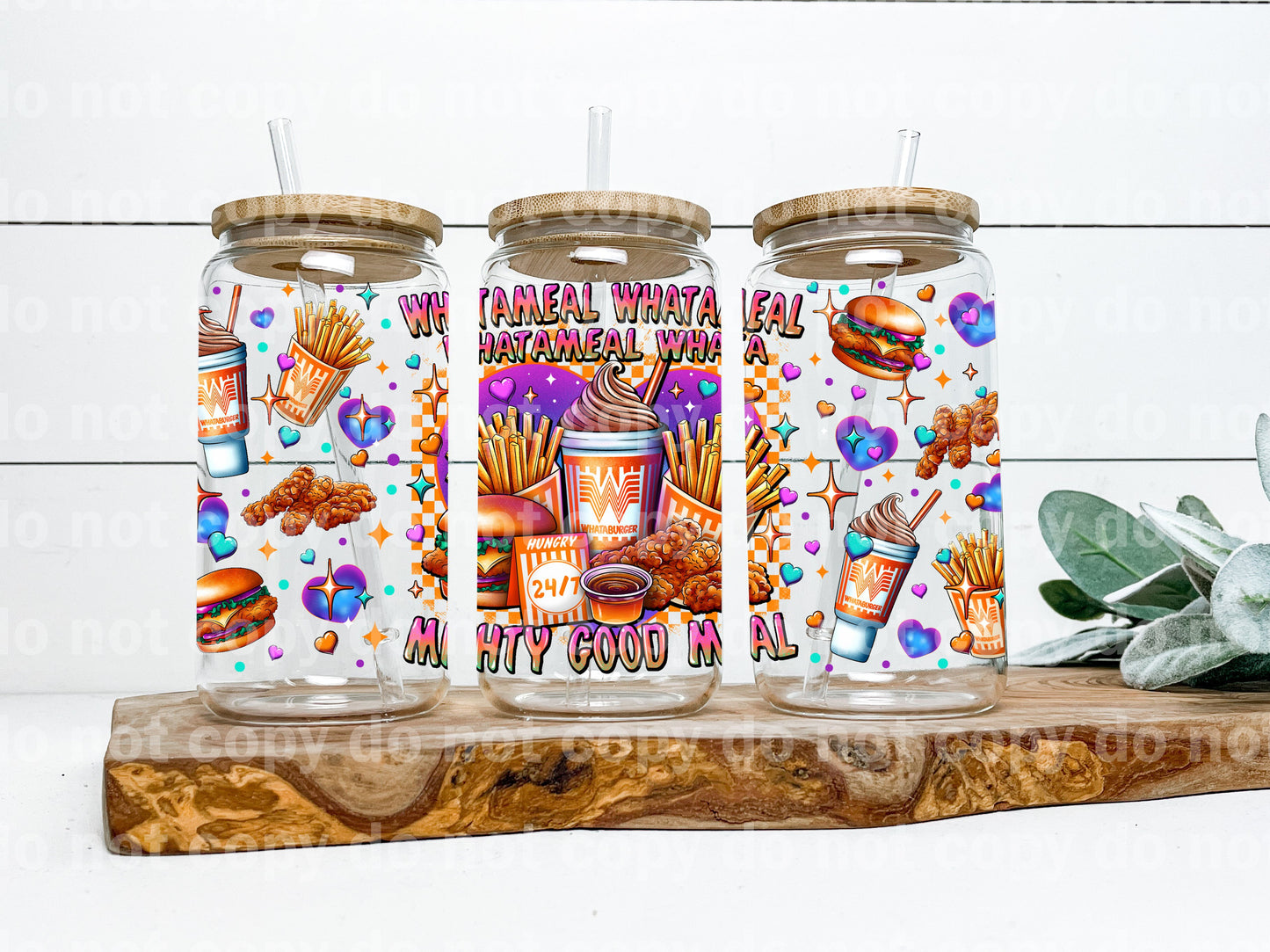 What A Meal What A Mighty Good Meal 16oz Cup Wrap