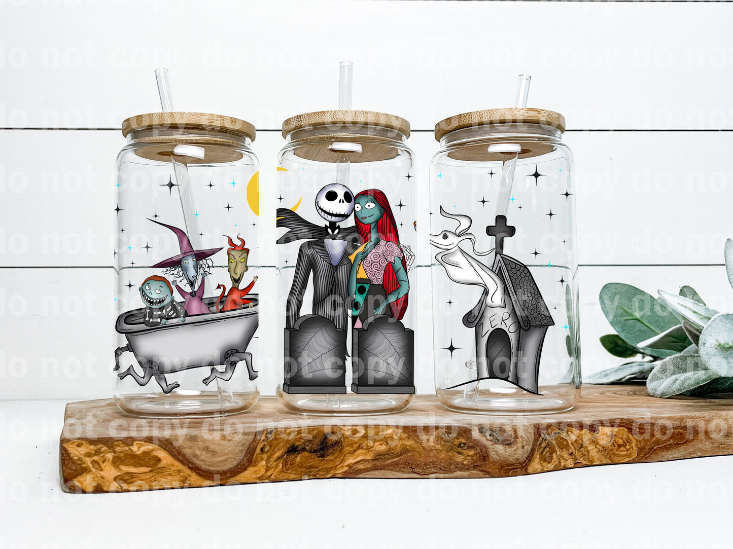 Nbc Ghost Couple 16oz Cup Wrap