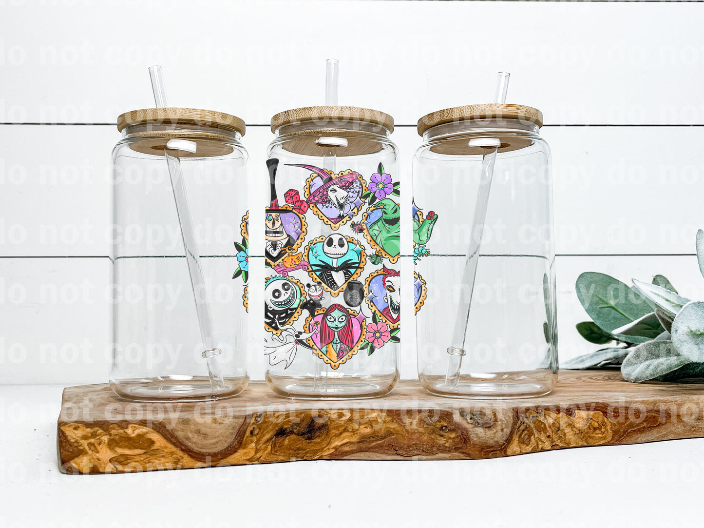 Calcomanía de tatuajes de pesadilla 3,7 x 3,8