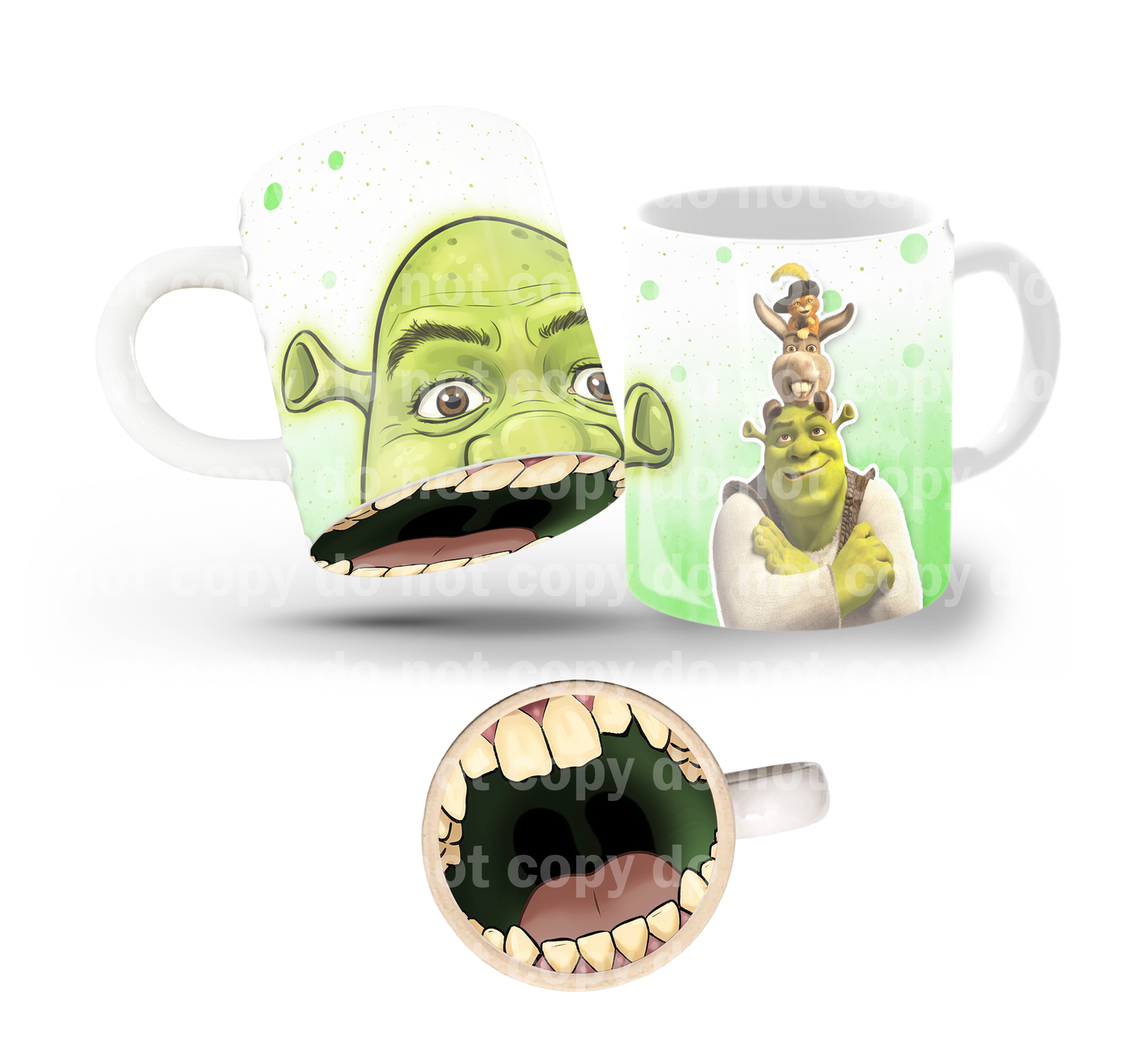 Ogre Tilt & Sip Mug Wrap + Bottom Design Set