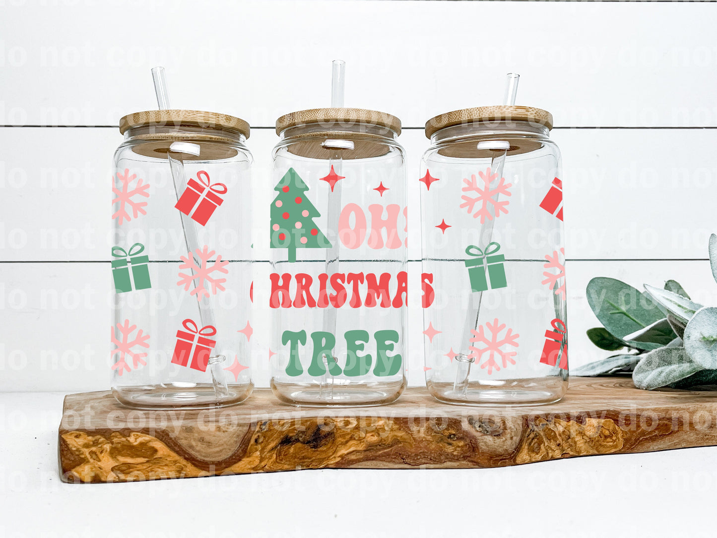 Oh Christmas Tree 16oz Cup Wrap