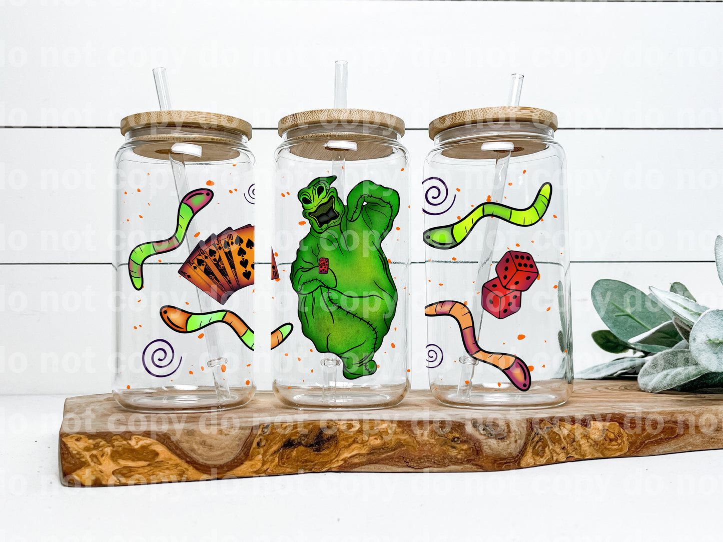 Oogie Worm 16oz Cup Wrap