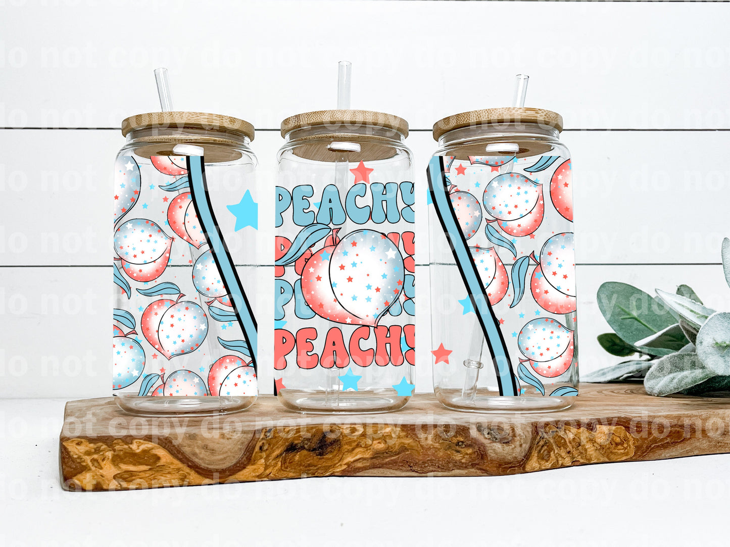 Peachy Peach 16oz Cup Wrap