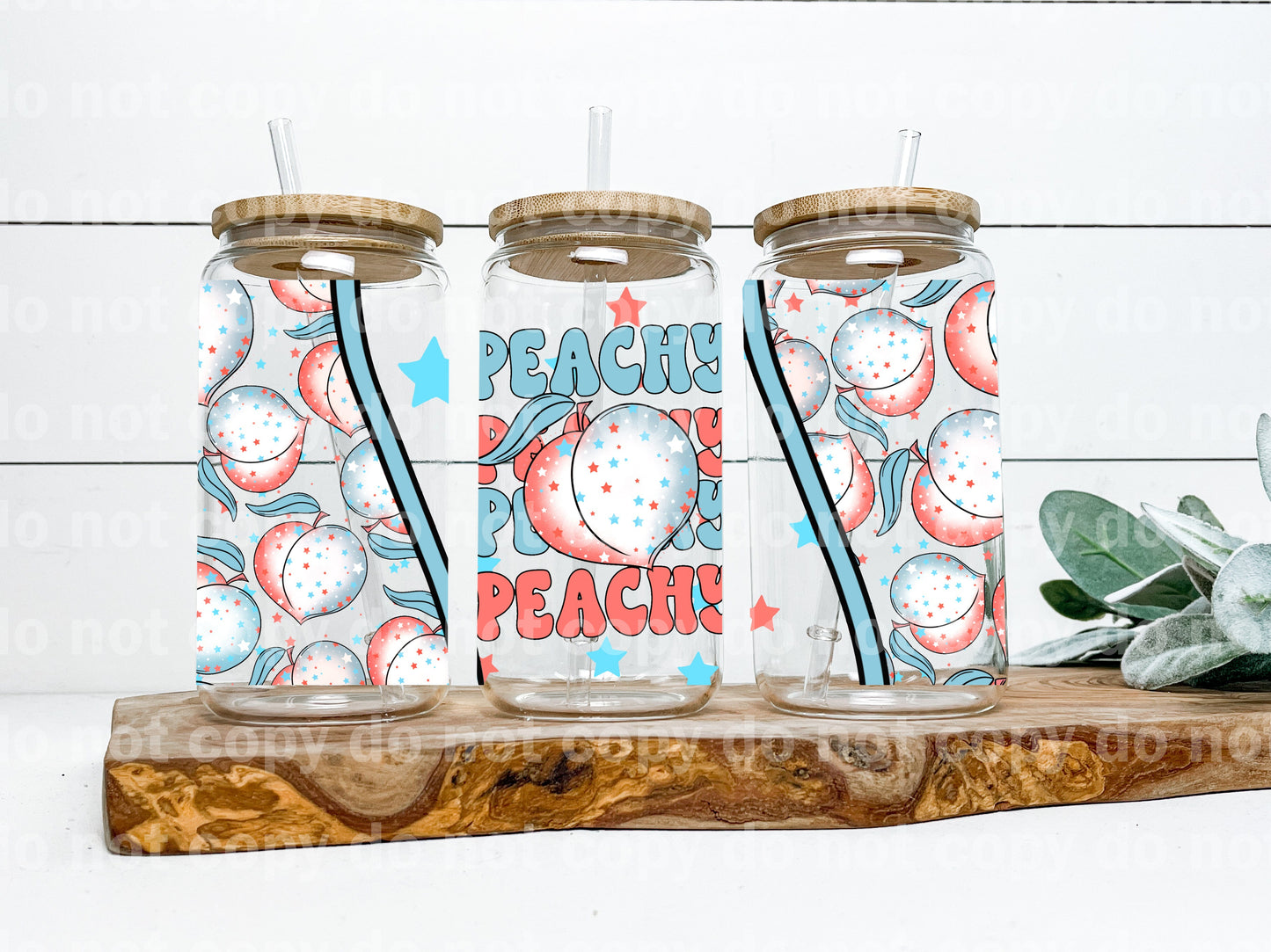 Peachy Peach 16oz Cup Wrap