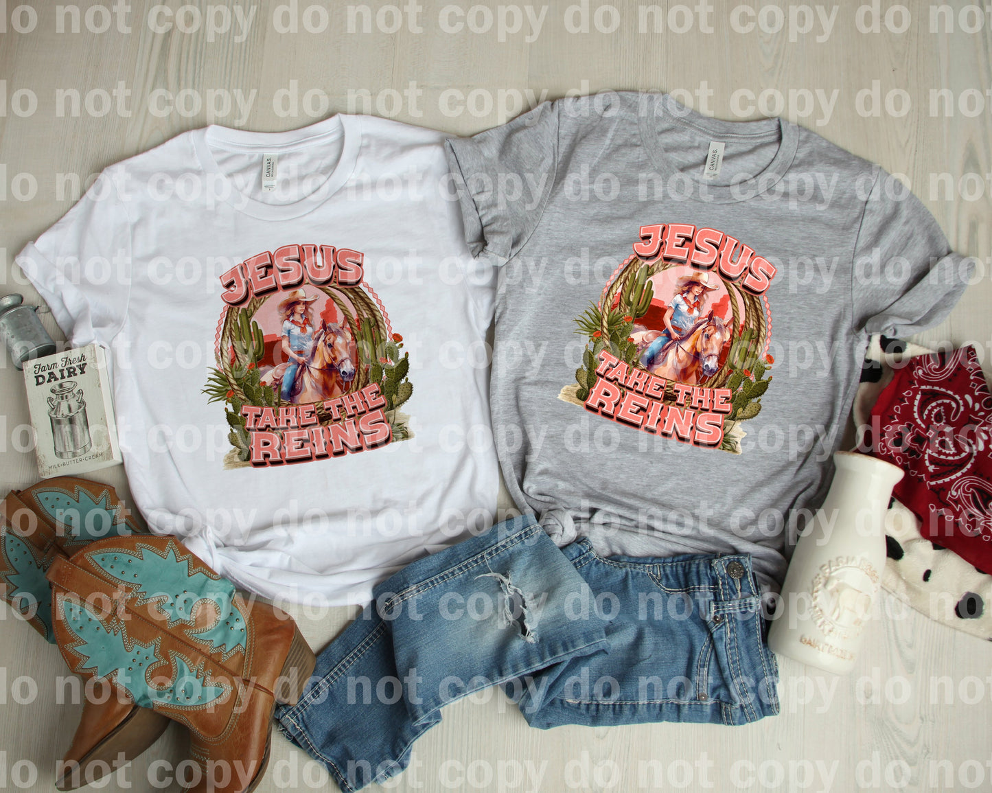 Jesus Take The Reins Dream Print or Sublimation Print