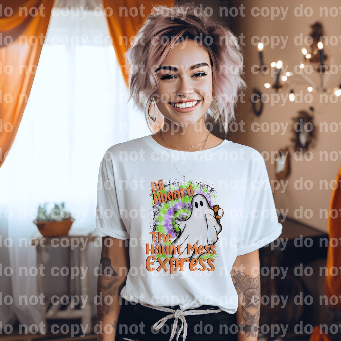 All Aboard The Haunt Mess Express Dream Print or Sublimation Print