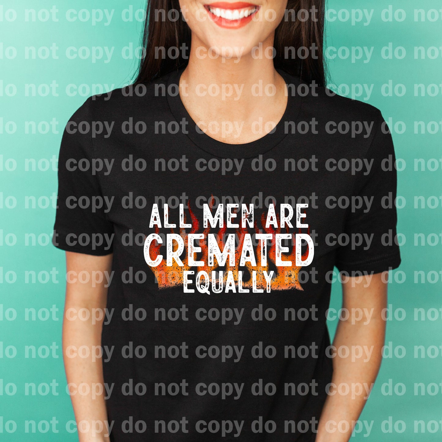 All Men Are Cremated Equally Black/White Dream Print or Sublimation Print