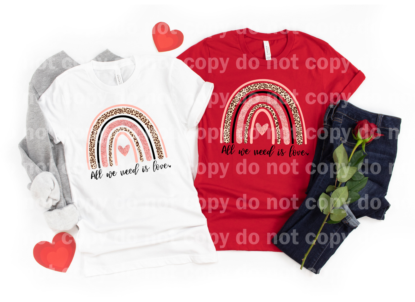 All We Need Is Love Rainbow Dream Print or Sublimation Print