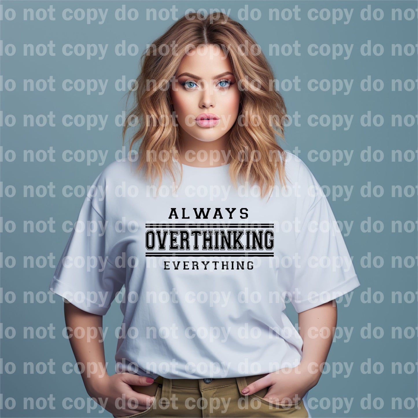 Always Overthinking Everything Dream Print or Sublimation Print