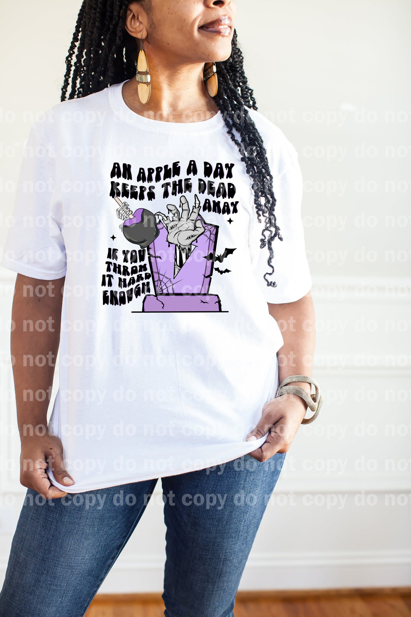 An Apple A Day Keeps The Dead Away Dream Print or Sublimation Print