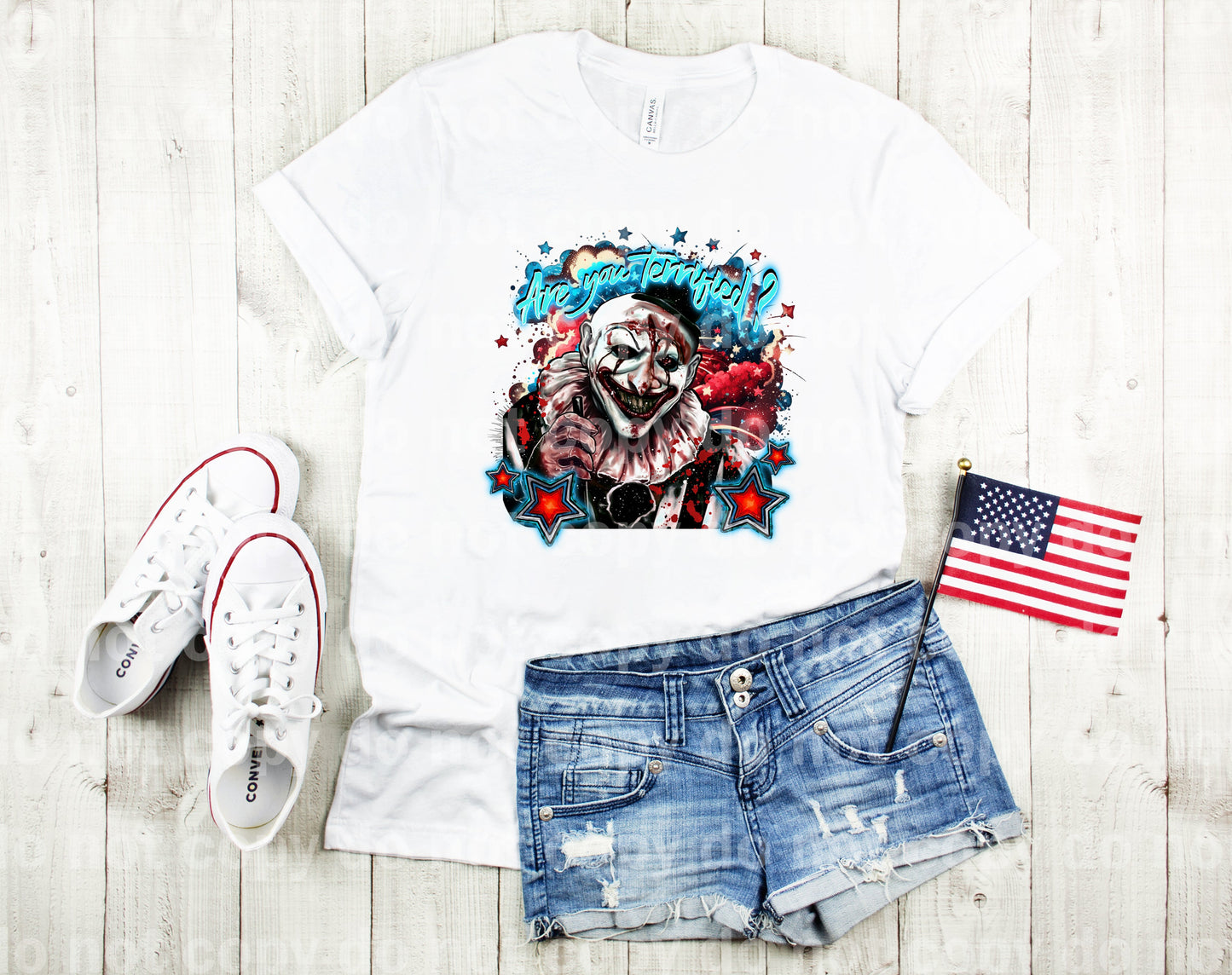 Are You Terrified Dream Print or Sublimation Print