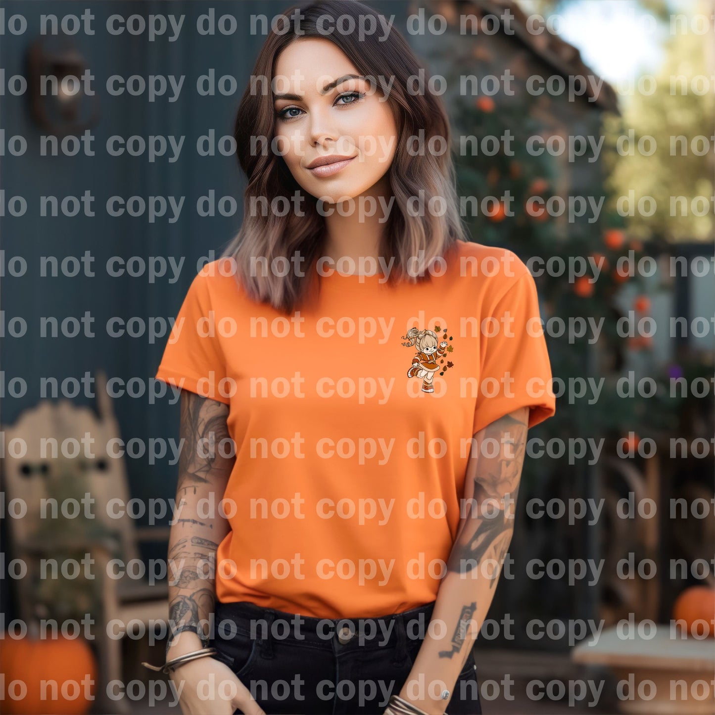 Octobers Leaves Are Autumns Rainbows with Pocket Option Dream Print or Sublimation Print