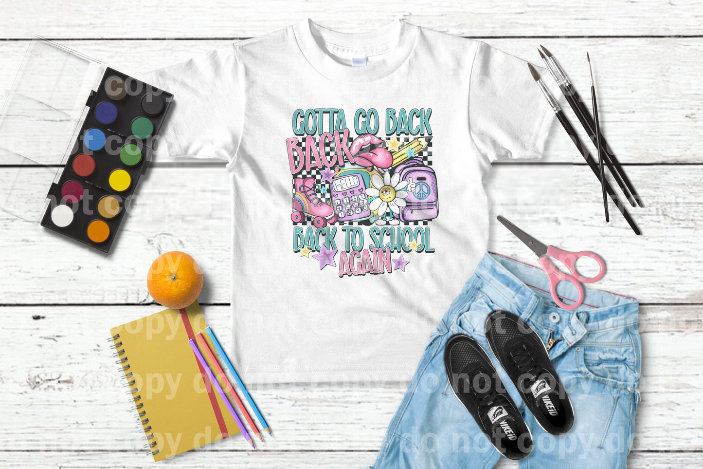 Back To School Again Dream Print or Sublimation Print