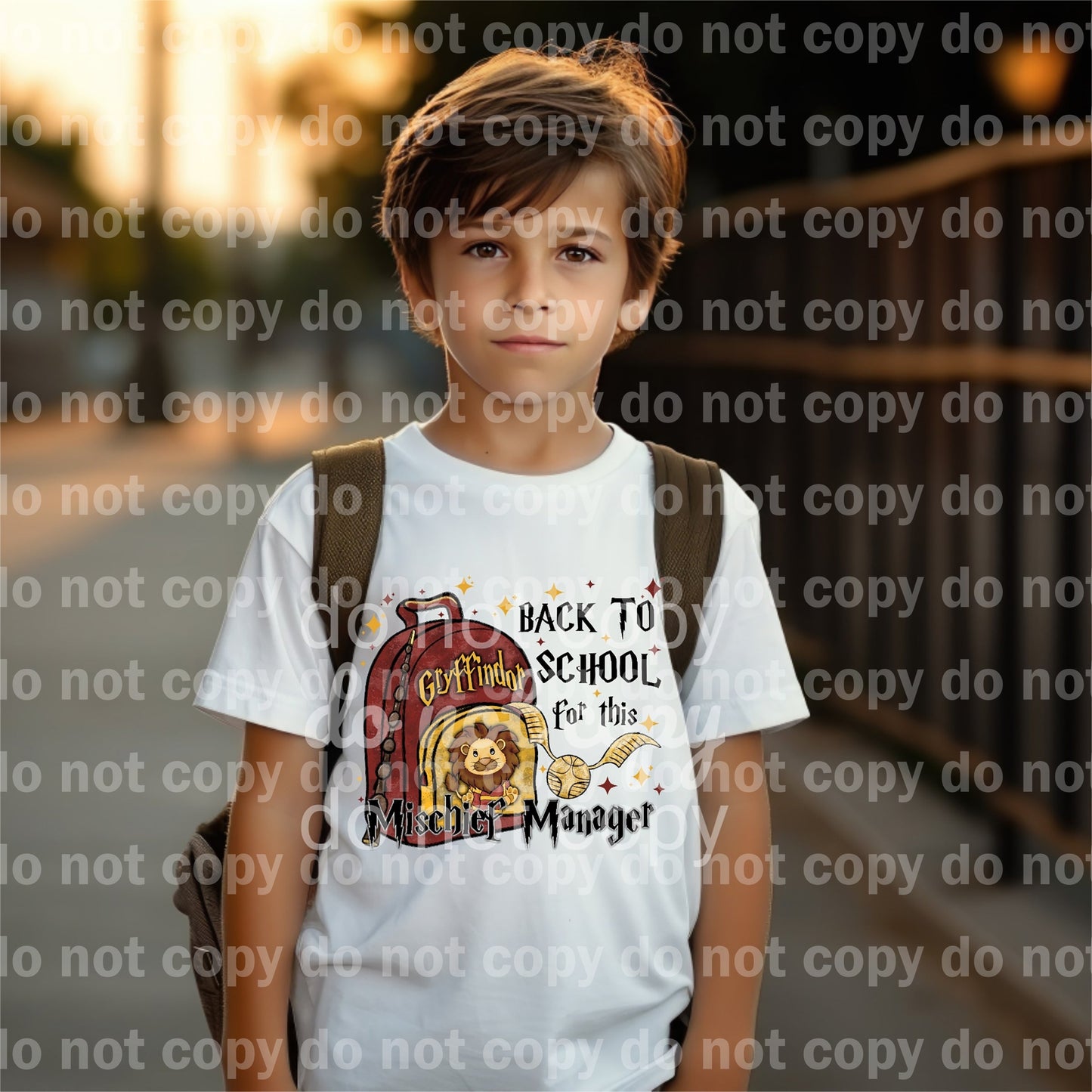 Back To School For This Mischief Manager Gryffin Lion Dream Print or Sublimation Print