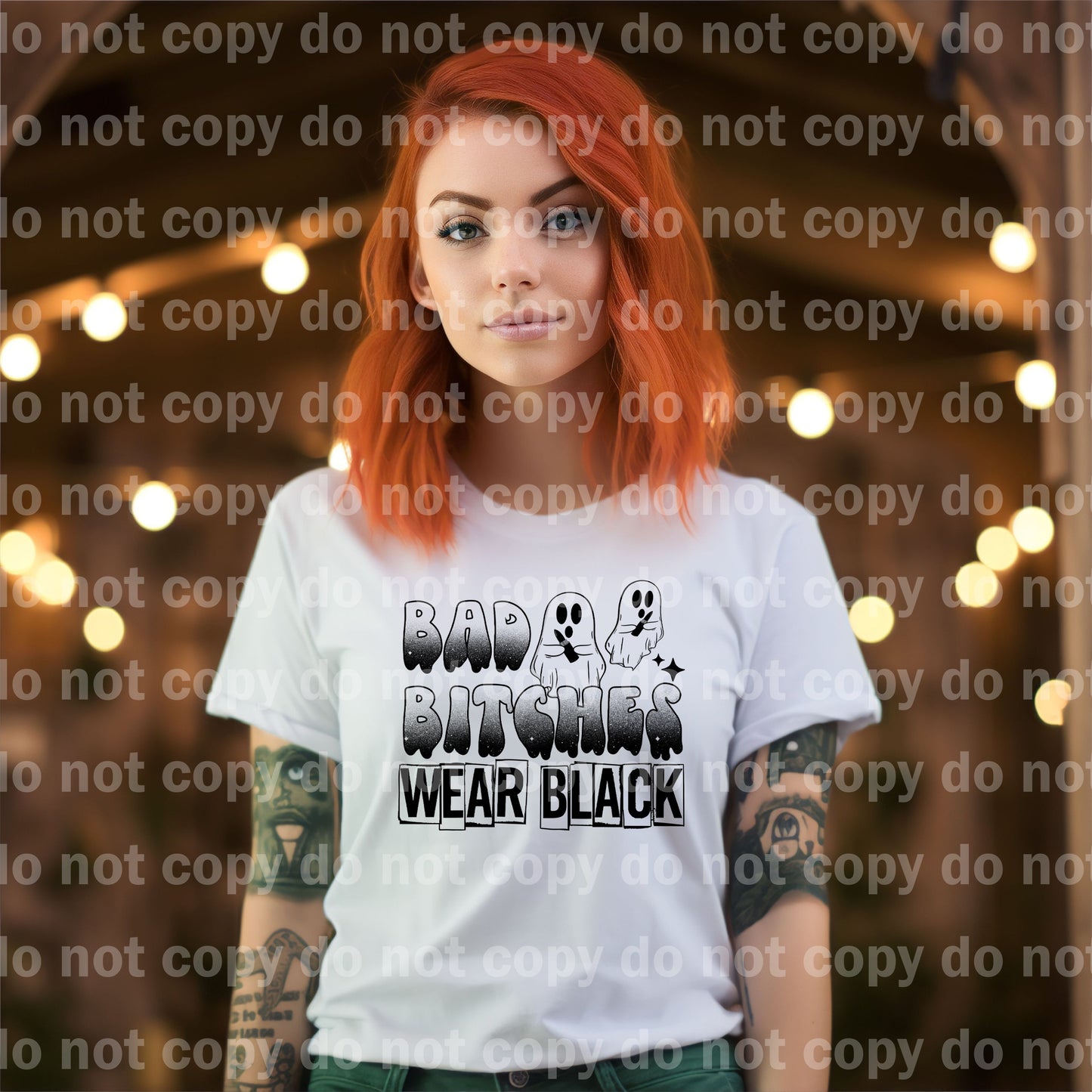 Bad Bitches Wear Black Dream Print or Sublimation Print