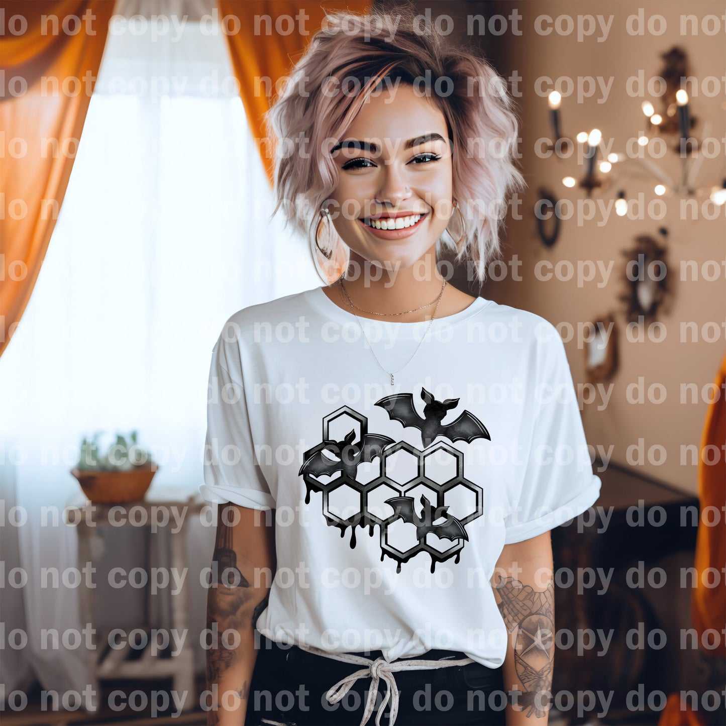 Batty Honeycomb Dream Print or Sublimation Print