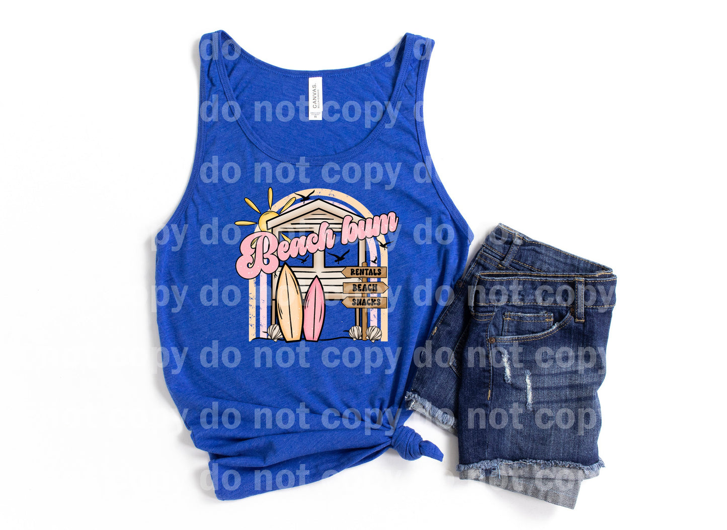 Beach Bum Rentals Beach Snacks Dream Print or Sublimation Print