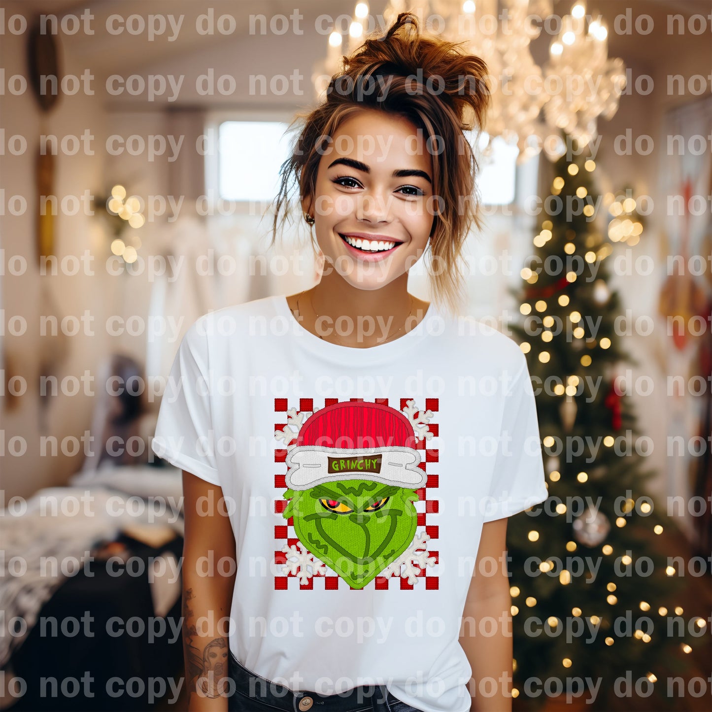 Beanie Green Man Guy Dream Print or Sublimation Print