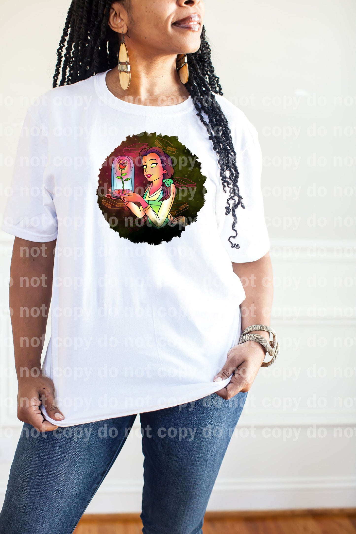 Beauty Princess Round Dream Print or Sublimation Print