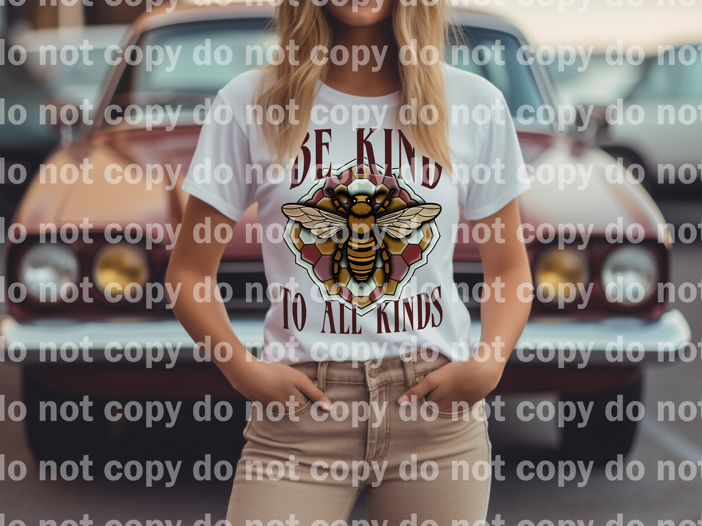 Be Kind To All Kinds Bee Dream Print or Sublimation Print