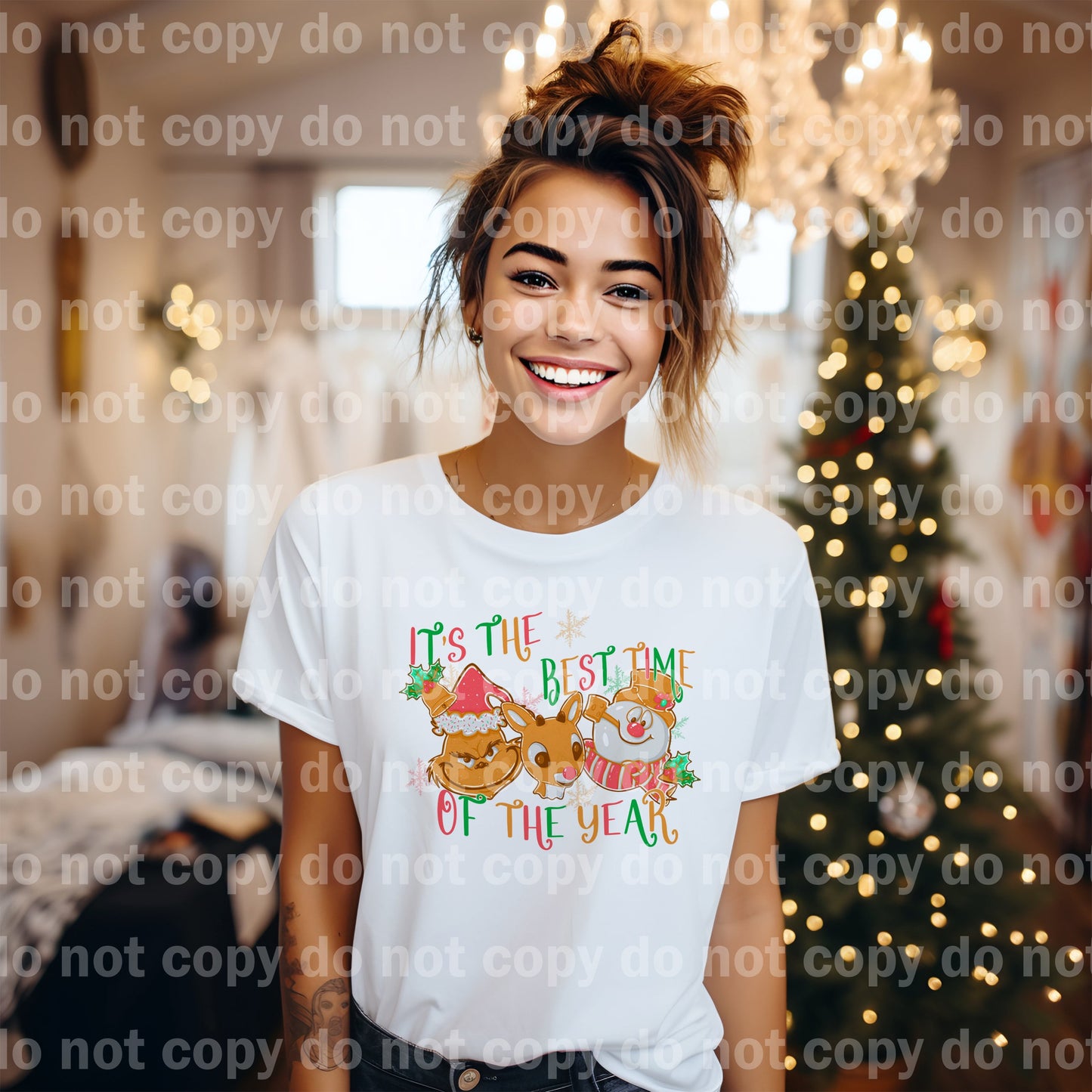 It's The Best Time Of The Year with Optional Sleeve Design Dream Print or Sublimation Print