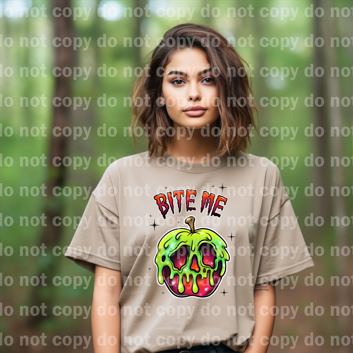 Bite Me Poison Apple Drippy Dream Print or Sublimation Print