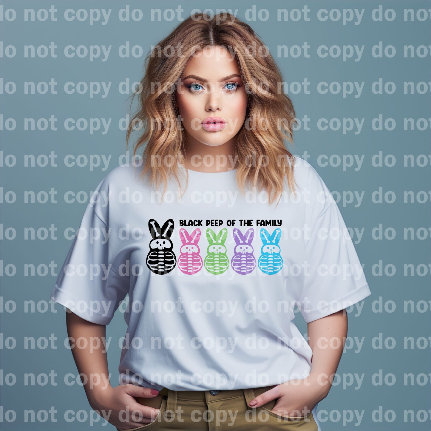 Black Peep Dream Print or Sublimation Print