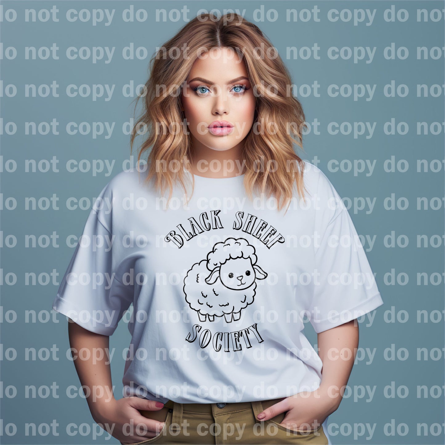 Black Sheep Society Full Color/One Color Dream Print or Sublimation Print