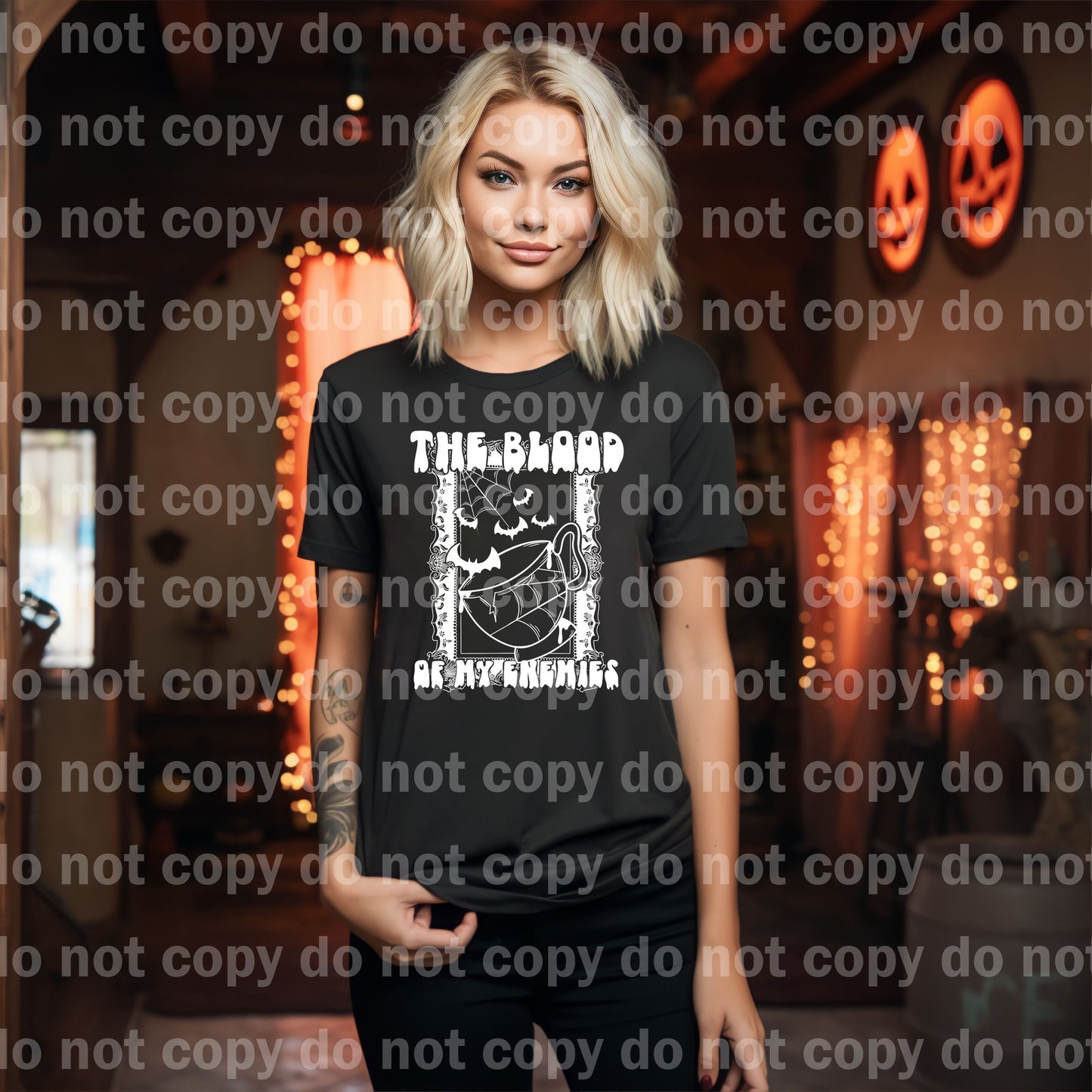 The Blood Of My Enemies Black/White Dream Print or Sublimation Print